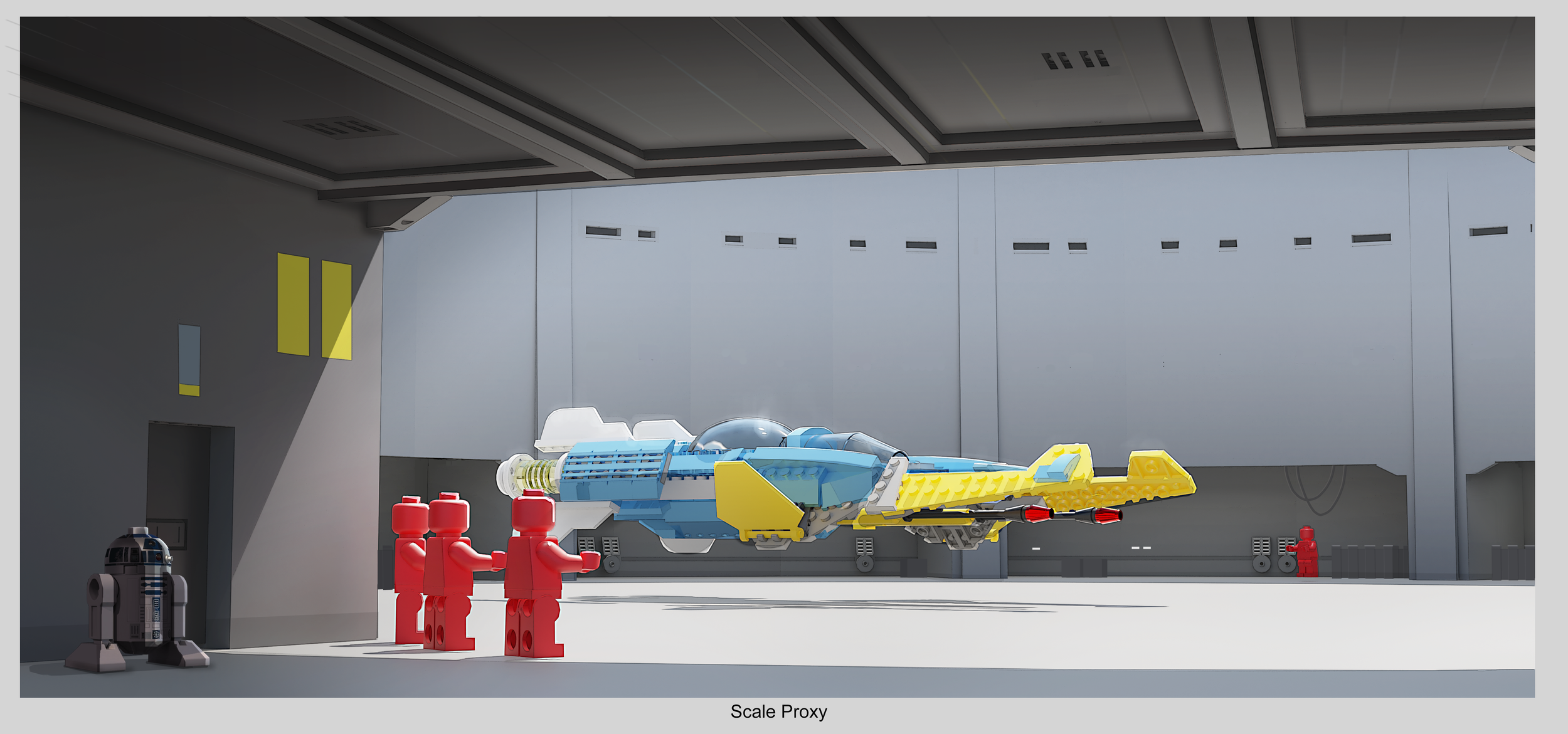 RMQ Layout - LEGO Star Wars : Rebuild the Galaxy  { Art Direction, Maisha Moore }