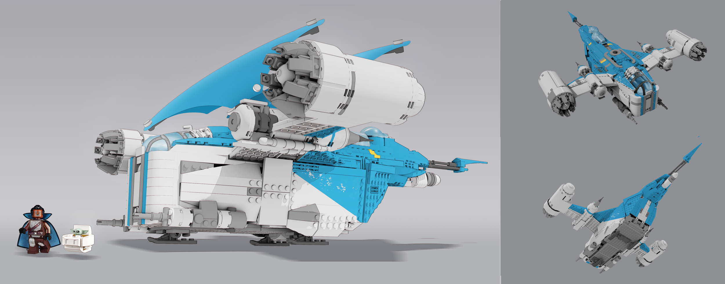 Vehicle Design- LEGO Star Wars: Rebuild the Galaxy - Pieces of the Past, Atomic Cartoons { Art Director, Martin Kau )