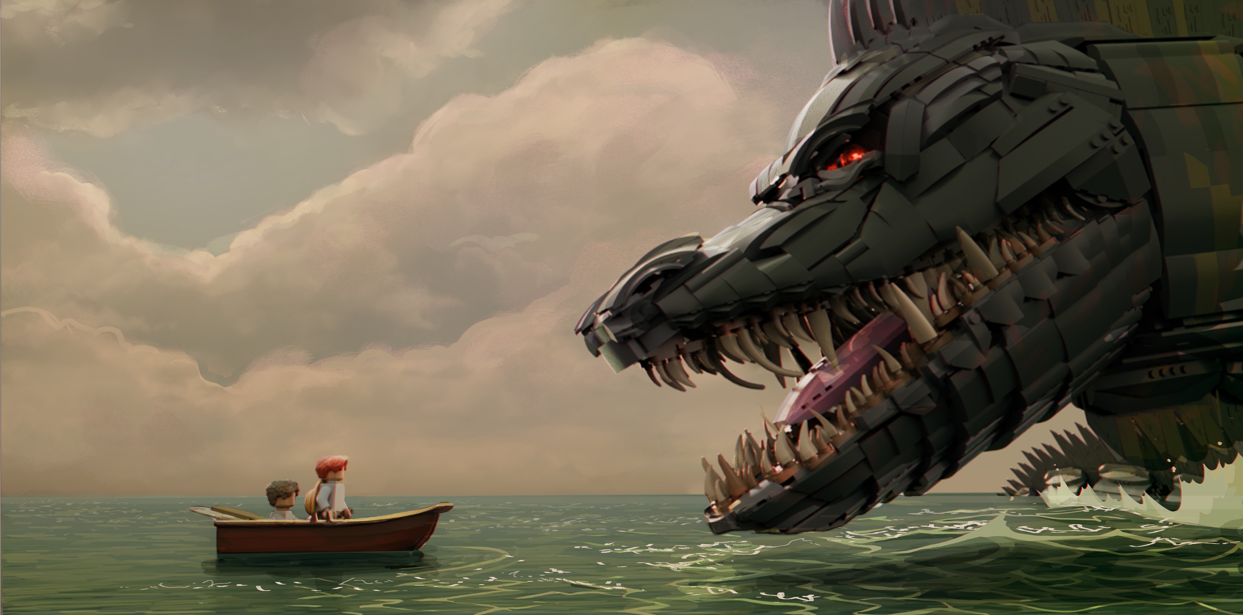 Key Art/ Character Design - LEGO One Piece, Atomic Cartoons (Art Director, Kevin Chai)