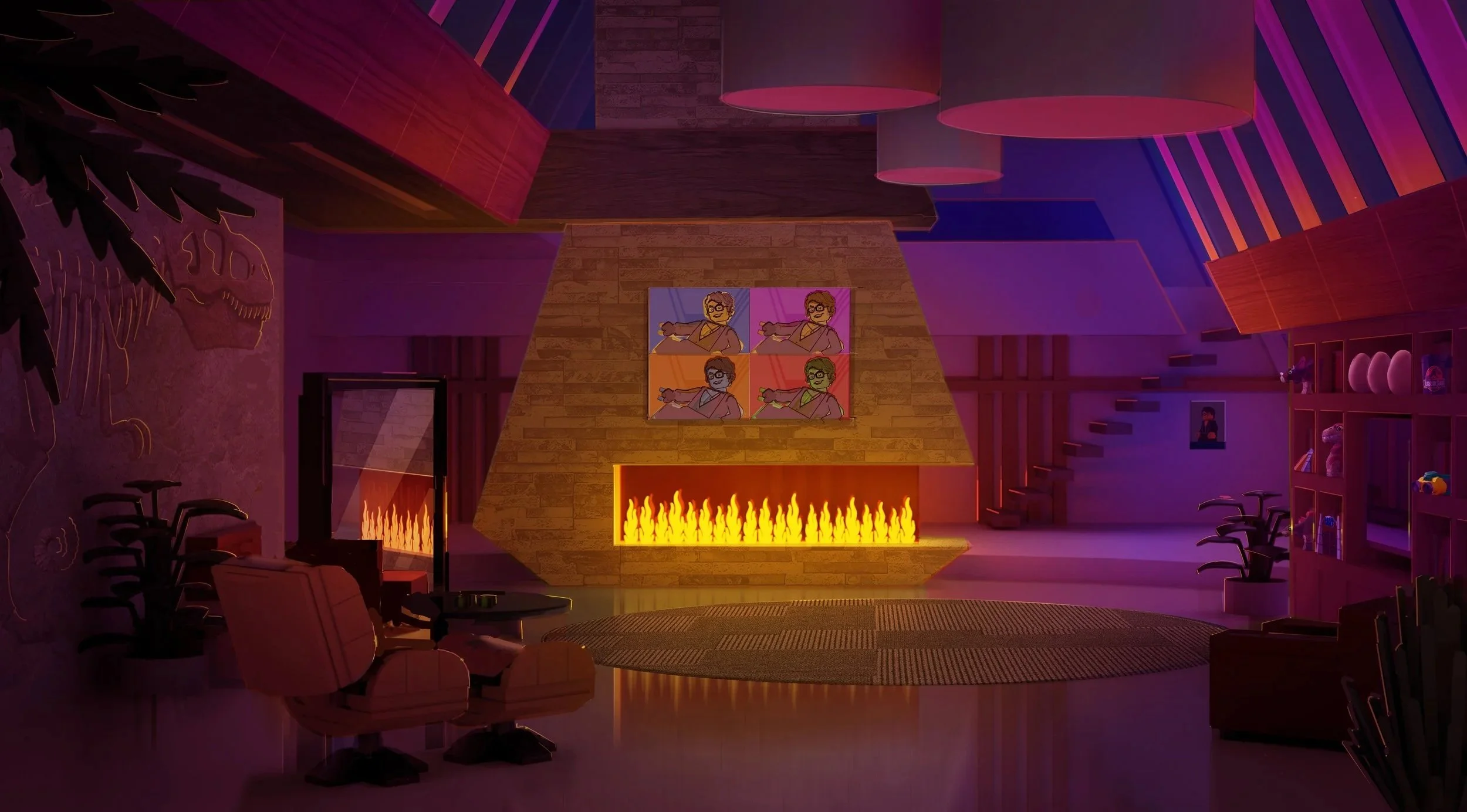 LEGO Jurassic Park the "Unofficial" Retelling { Art Direction, Kevin Chai }