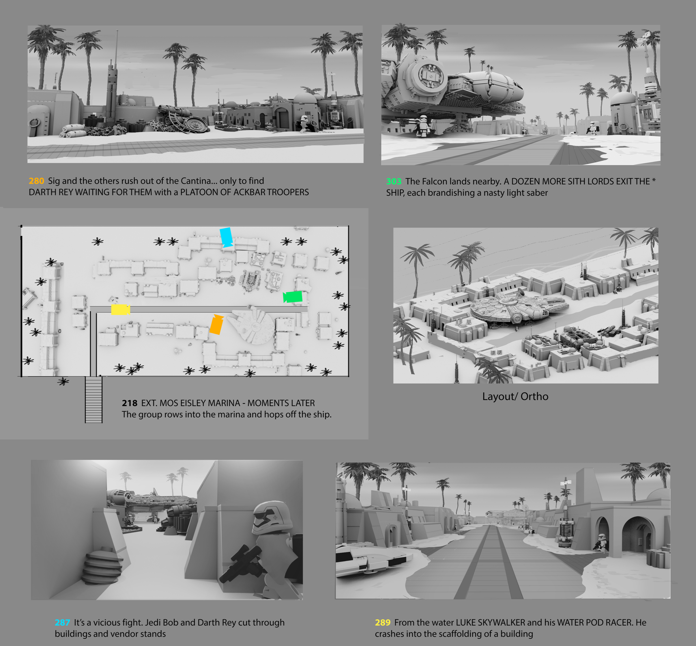 LEGO Star Wars : Rebuild the Galaxy  { Art Direction, Maisha Moore }