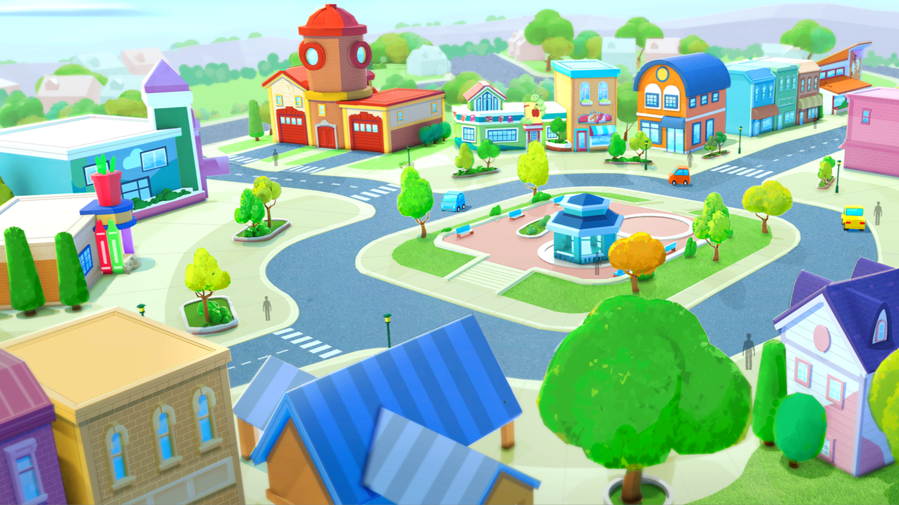 Cocomelon Lane { Art Direction, Derek Toye }