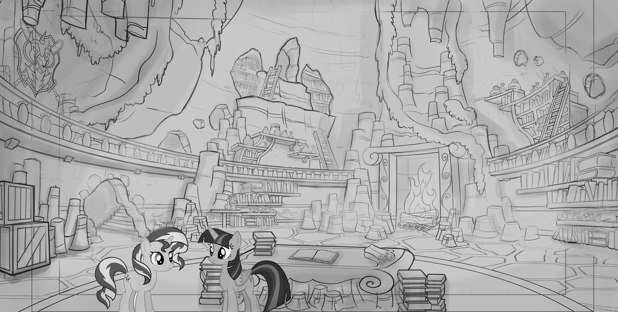 BG Layout - MLP Equestria Girls - DXH Media