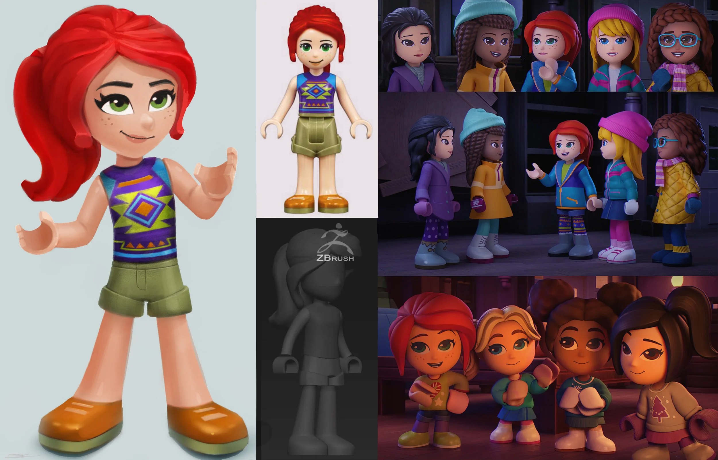 Production Design- LEGO Friends Holiday Special, Wildbrain  ( Art Direction,  Amy He ) *Unreal Engine