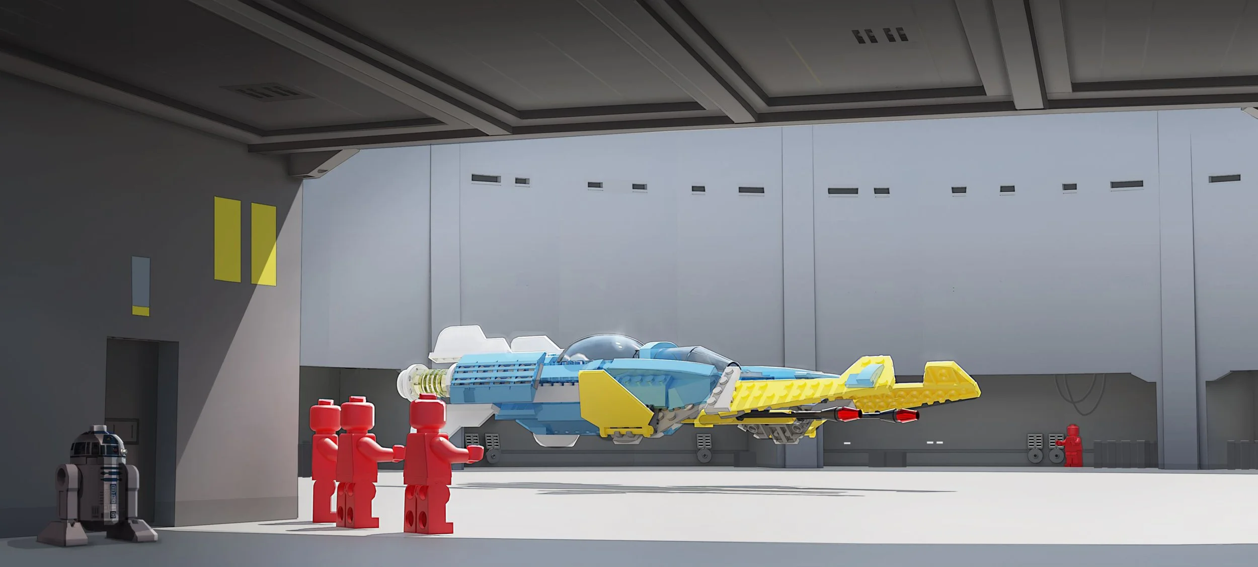 RMQ Layout - LEGO Star Wars : Rebuild the Galaxy, Atomic Cartoons  { Art Direction, Maisha Moore }