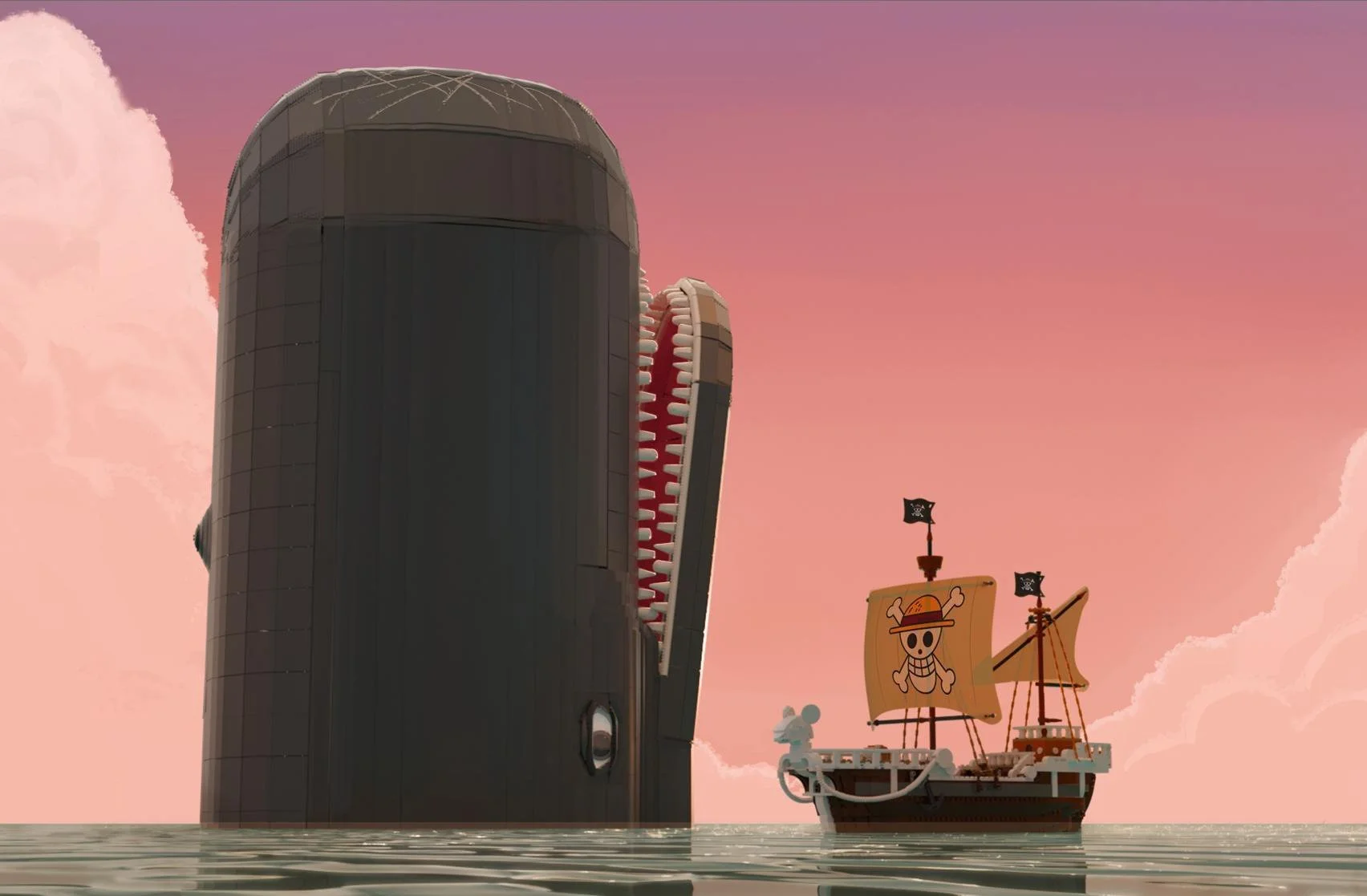 Character Design - LEGO One Piece, Atomic Cartoons (Art Director, Kevin Chai)