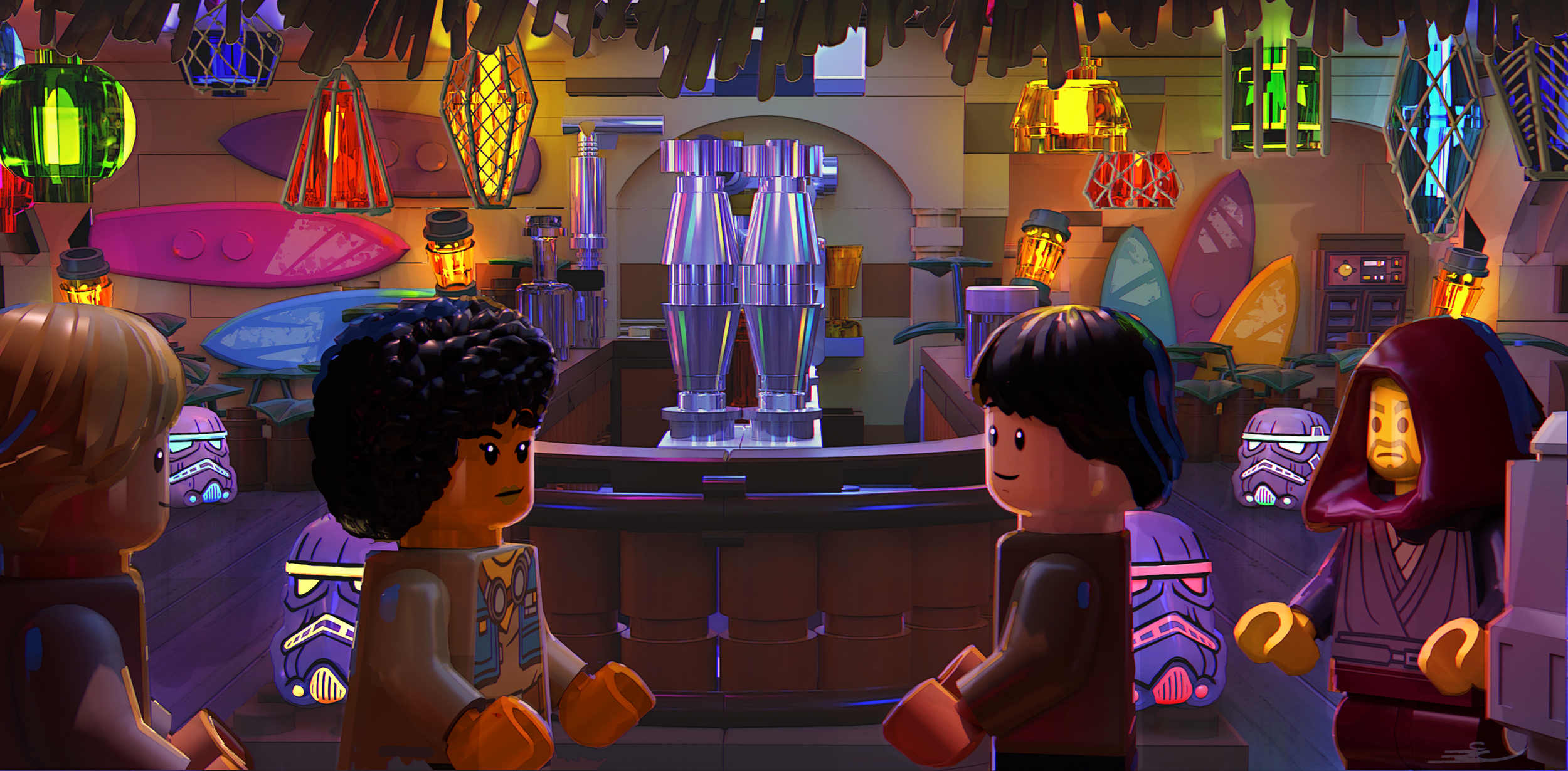 Design- LEGO Star Wars : Rebuild the Galaxy  { Art Direction, Maisha Moore }