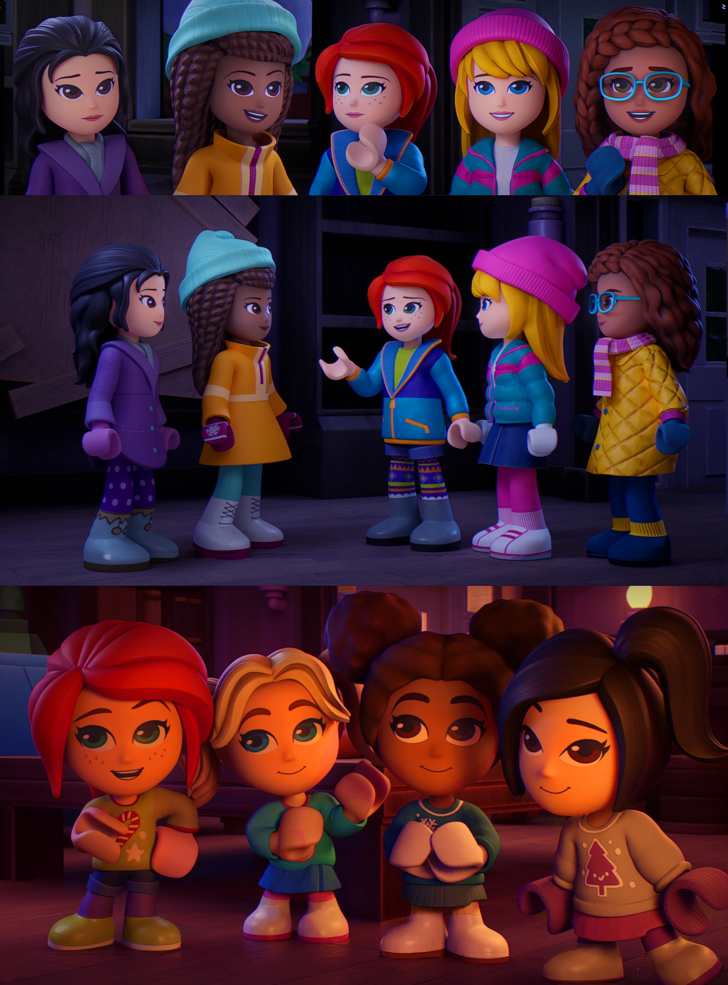 LEGO Friends Heartlake Stories:  Netflix Holiday Special  (Production Design, Eric Emard. Art Direction, Eric Emard /Amy He )  Thanks to Morgana Duque, Andrew Duncan,  Megan Russell, Tooninator (Matt Boismer), Kinson Yung, Garry Brooks, Shyh Chai, Ji