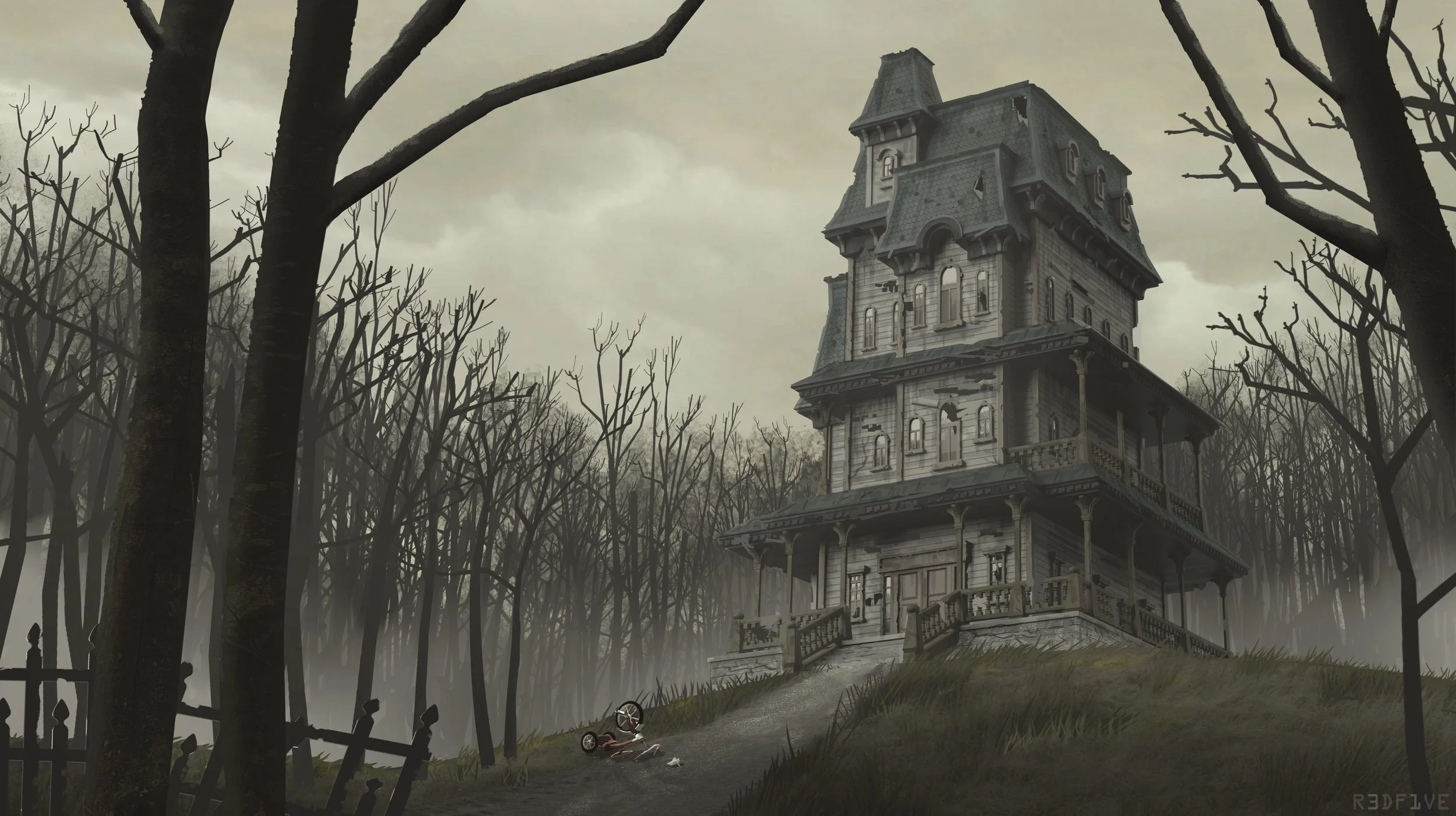 Design- Gravewood Grove (Personal Project)
