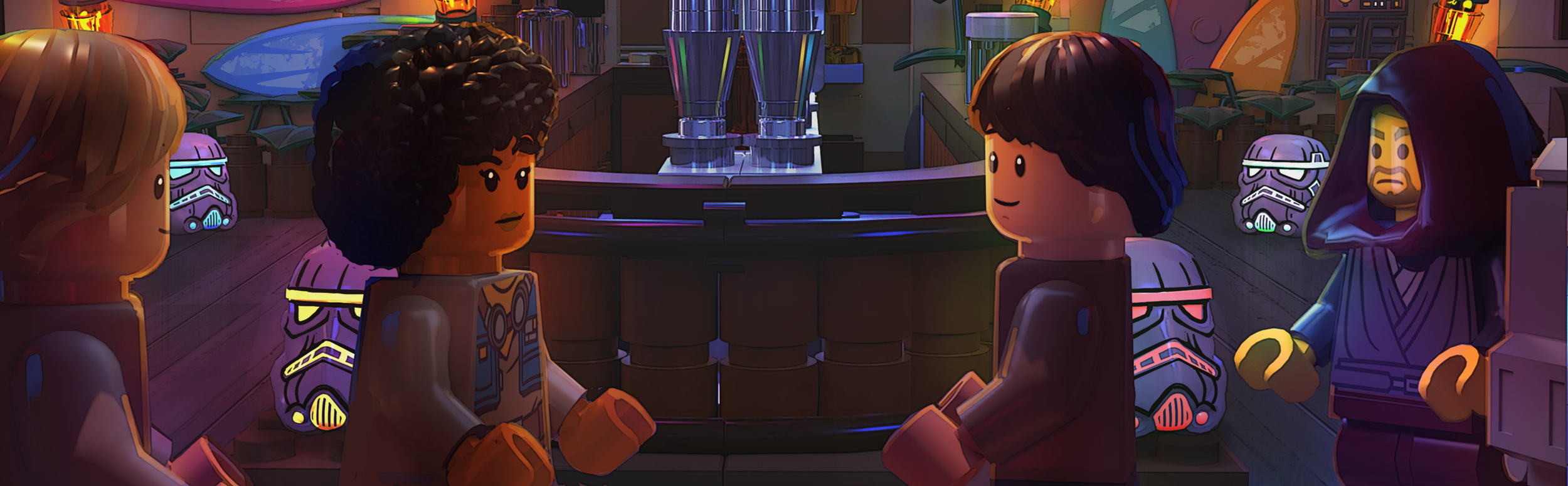 Mood/Story Roughs- LEGO Star Wars : Rebuild the Galaxy, Atomic Cartoons  { Art Direction, Maisha Moore }