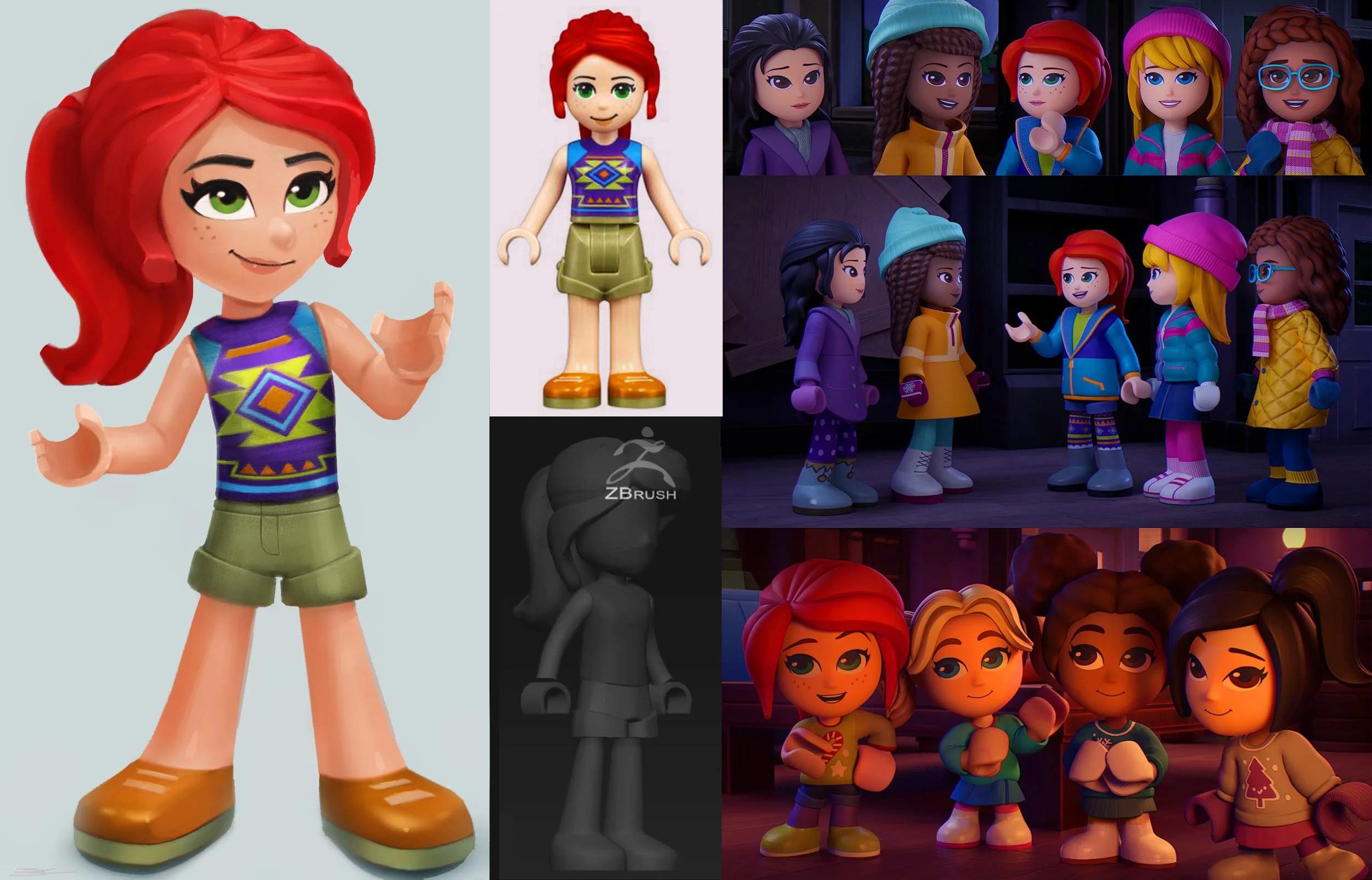 Production Design- LEGO Friends Holiday Special, Wildbrain  ( Art Direction,  Amy He ) *Unreal Engine