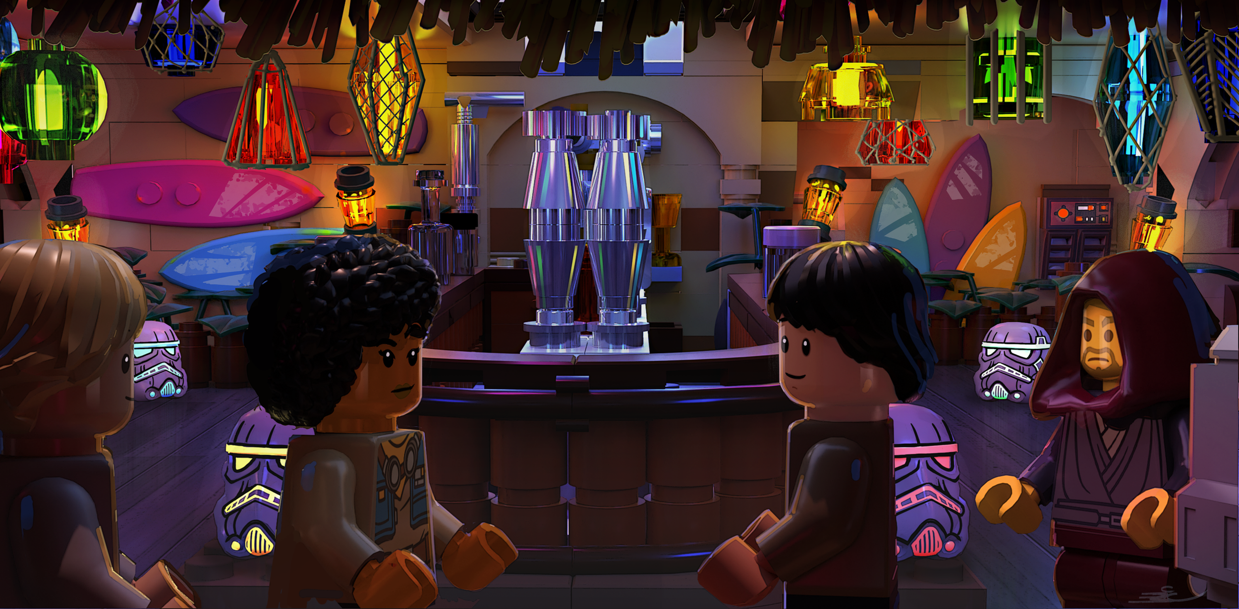 LEGO Star Wars : Rebuild the Galaxy  { Art Direction, Maisha Moore }