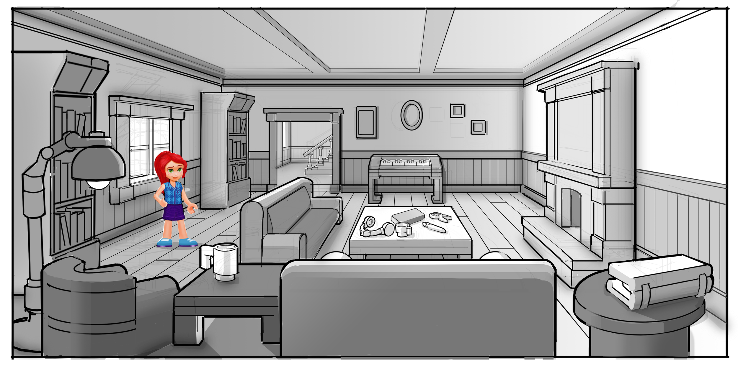 LEGO Friends Heartlake Stories Holiday Special  (Art Direction, Eric Emard/Amy He )