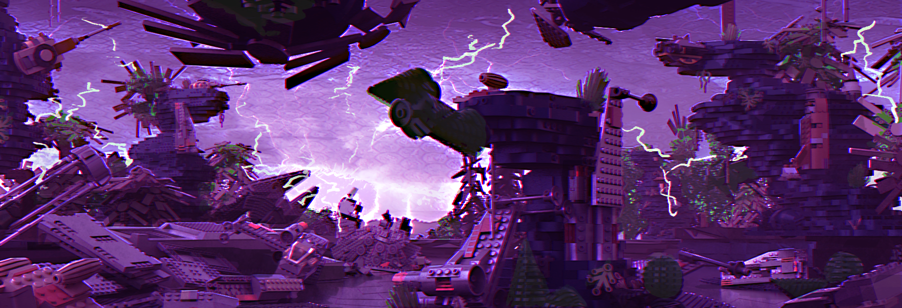 Location Design- Lego Star Wars : Rebuild the Galaxy- Pieces of the Past { Art Direction, Martin Kau }