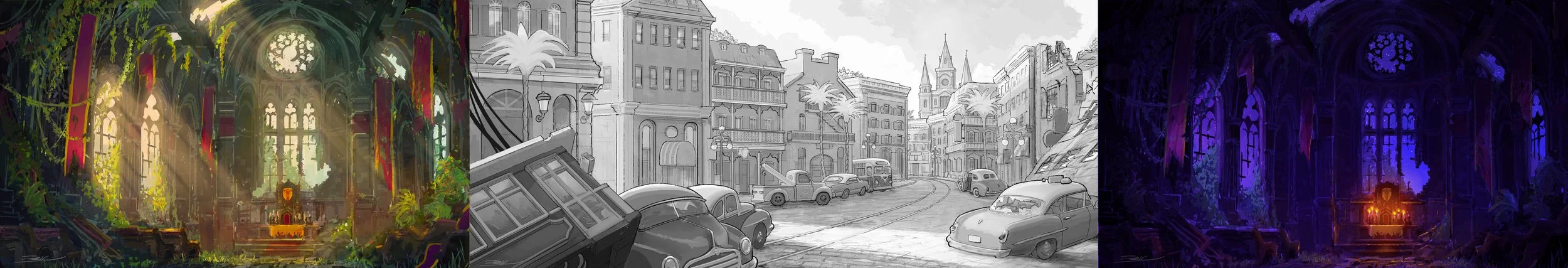 Location  Concepts - Catastrophe in Crescent City - (Personal Project)
