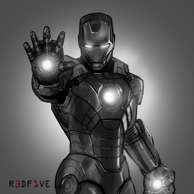 Iron Man sketch