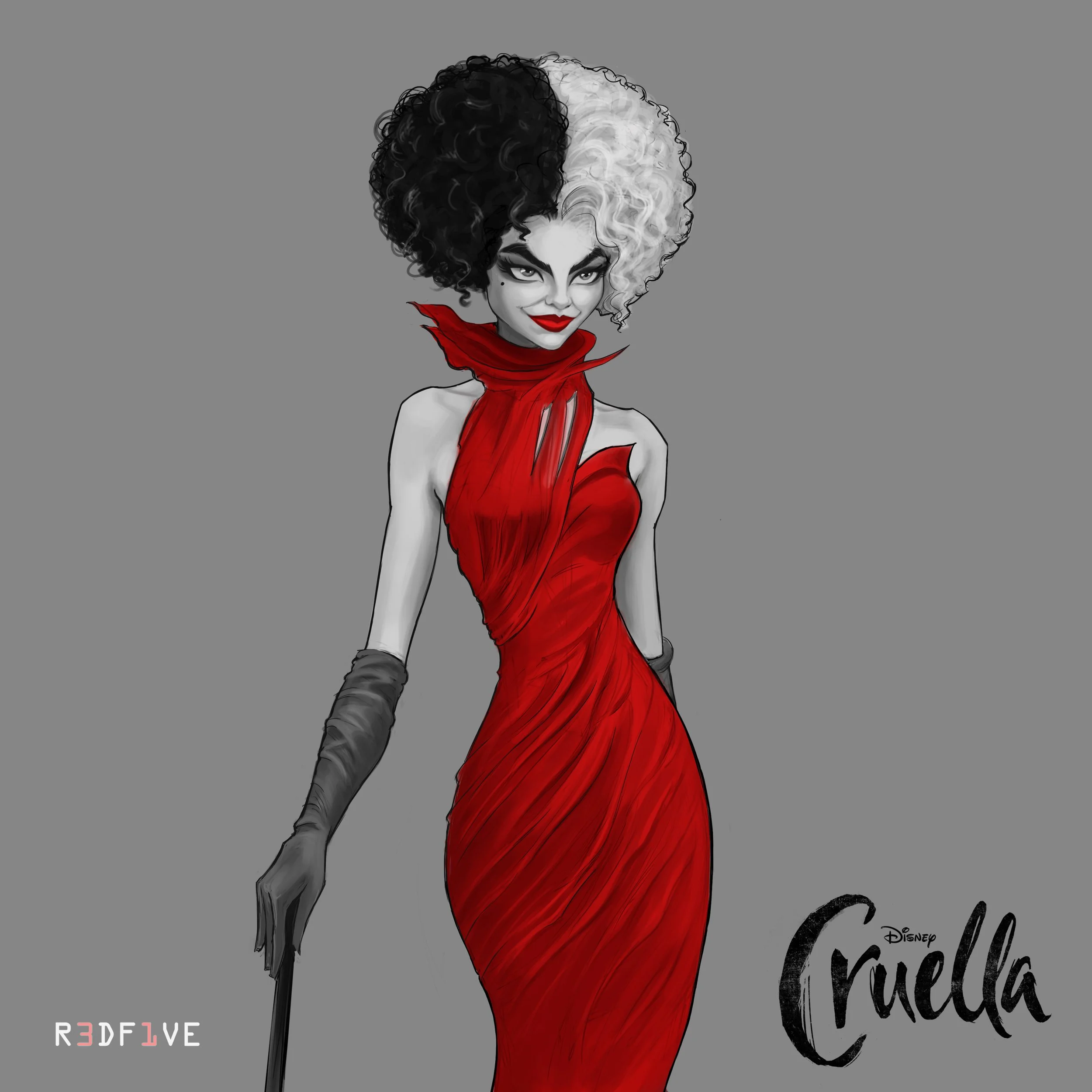 Cruella Concept Sketch