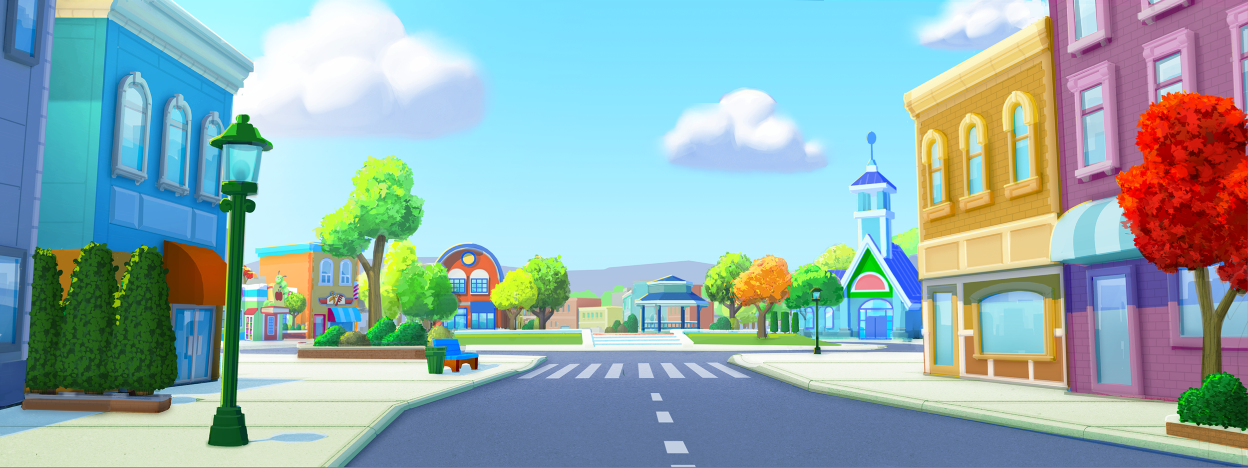 Cocomelon Lane { Art Direction, Derek Toye }