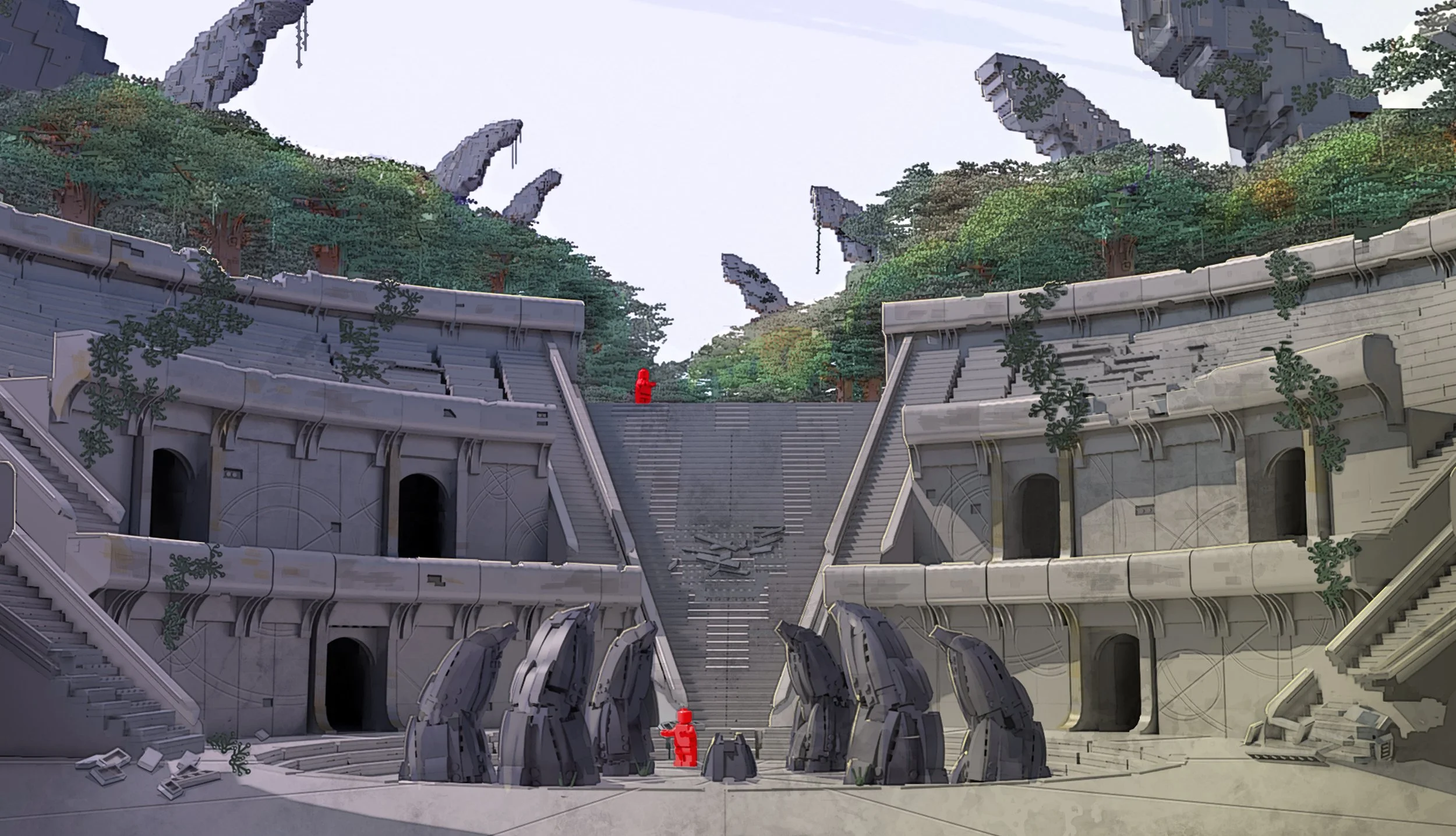 Lego Star Wars : Rebuild the Galaxy - Pieces of the Past { Art Direction, Martin Kau }