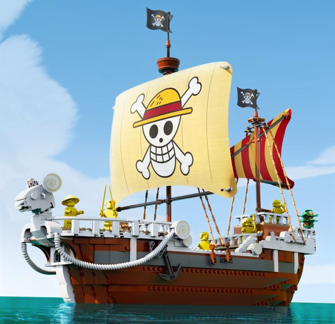 Vehicle Design ( scale extension)  - LEGO One Piece, Atomic Cartoons (Art Director, Kevin Chai)