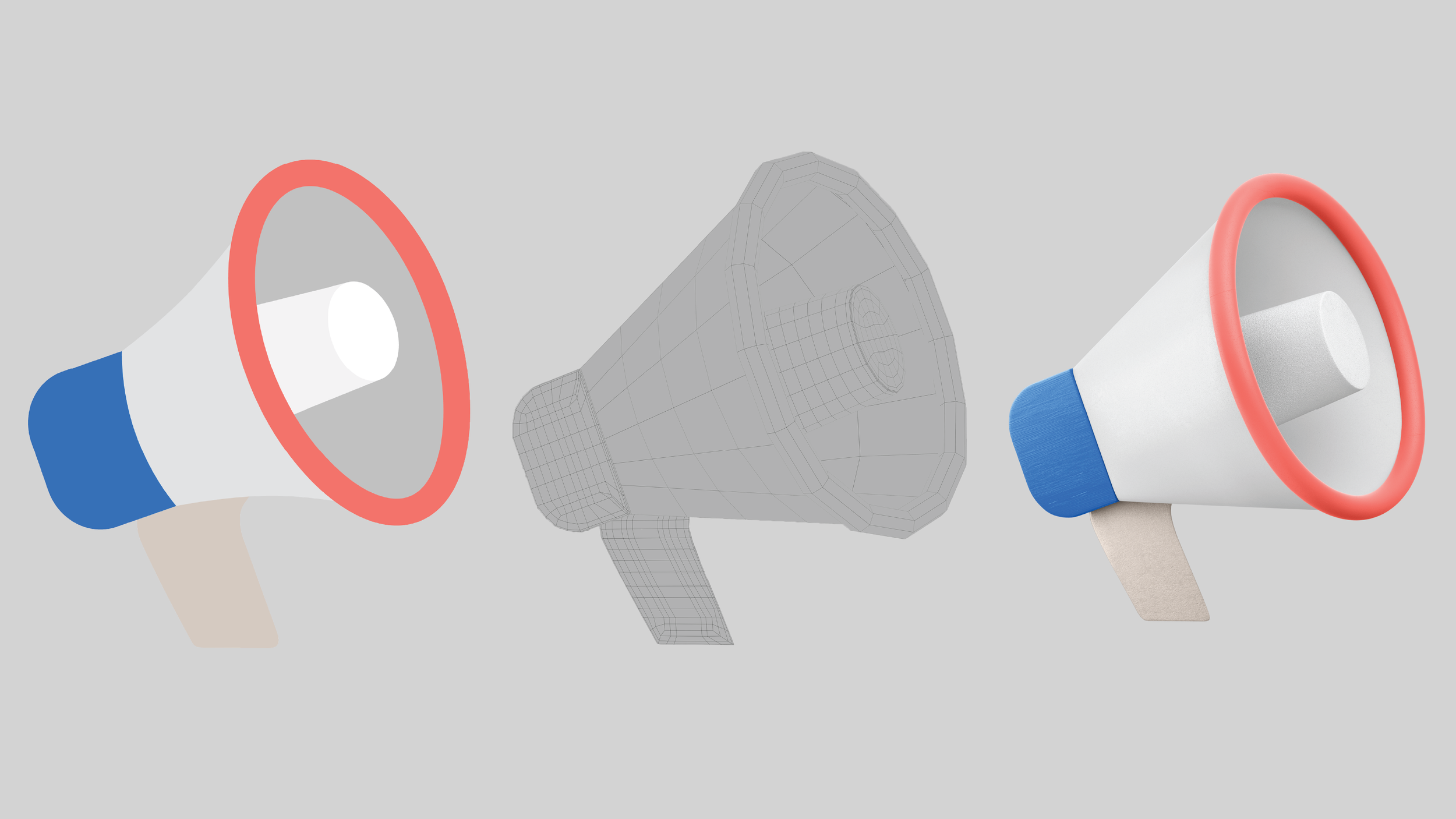 Megaphone 3D