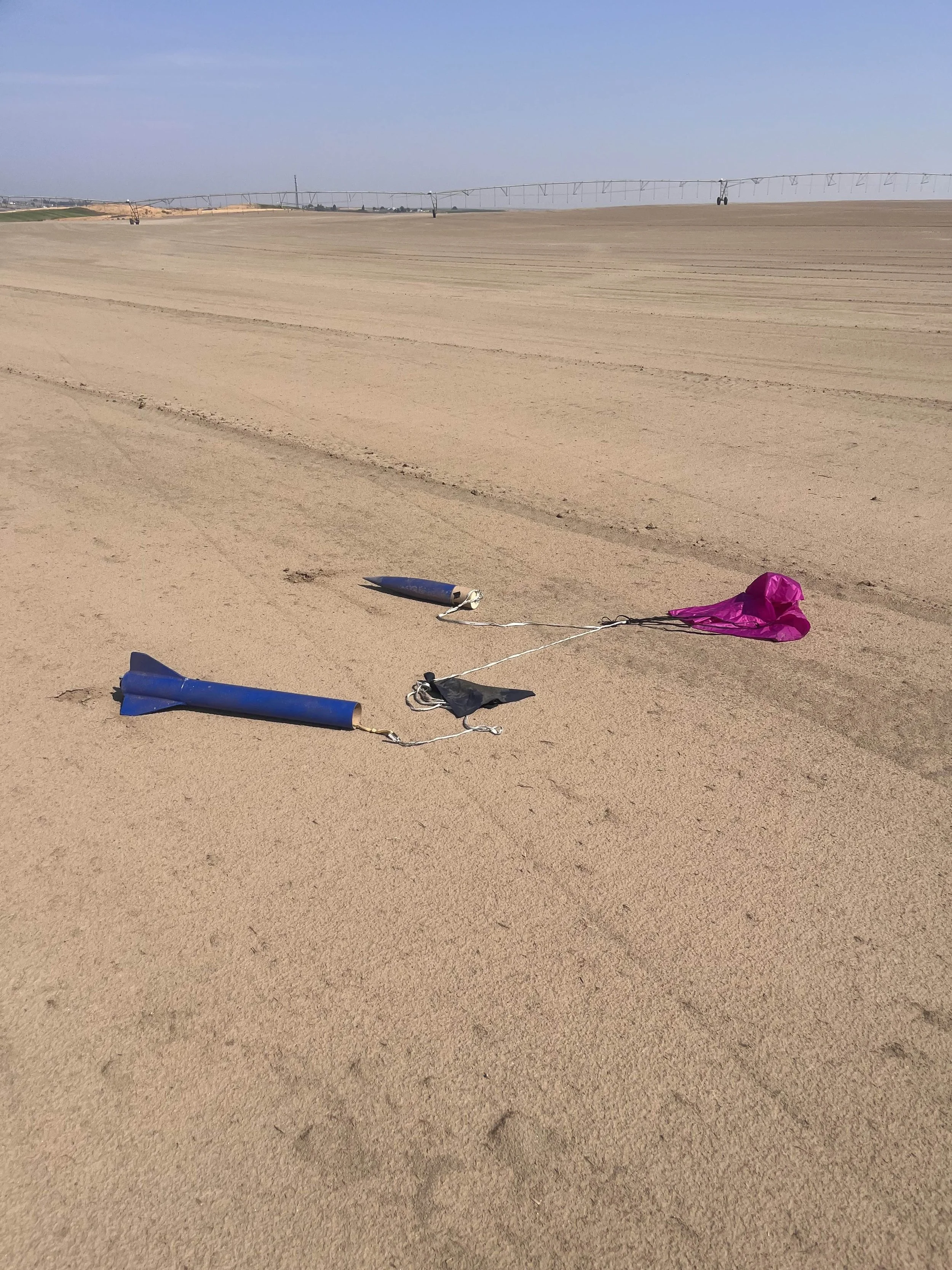 My safely recovered rocket after my L2 certification launch