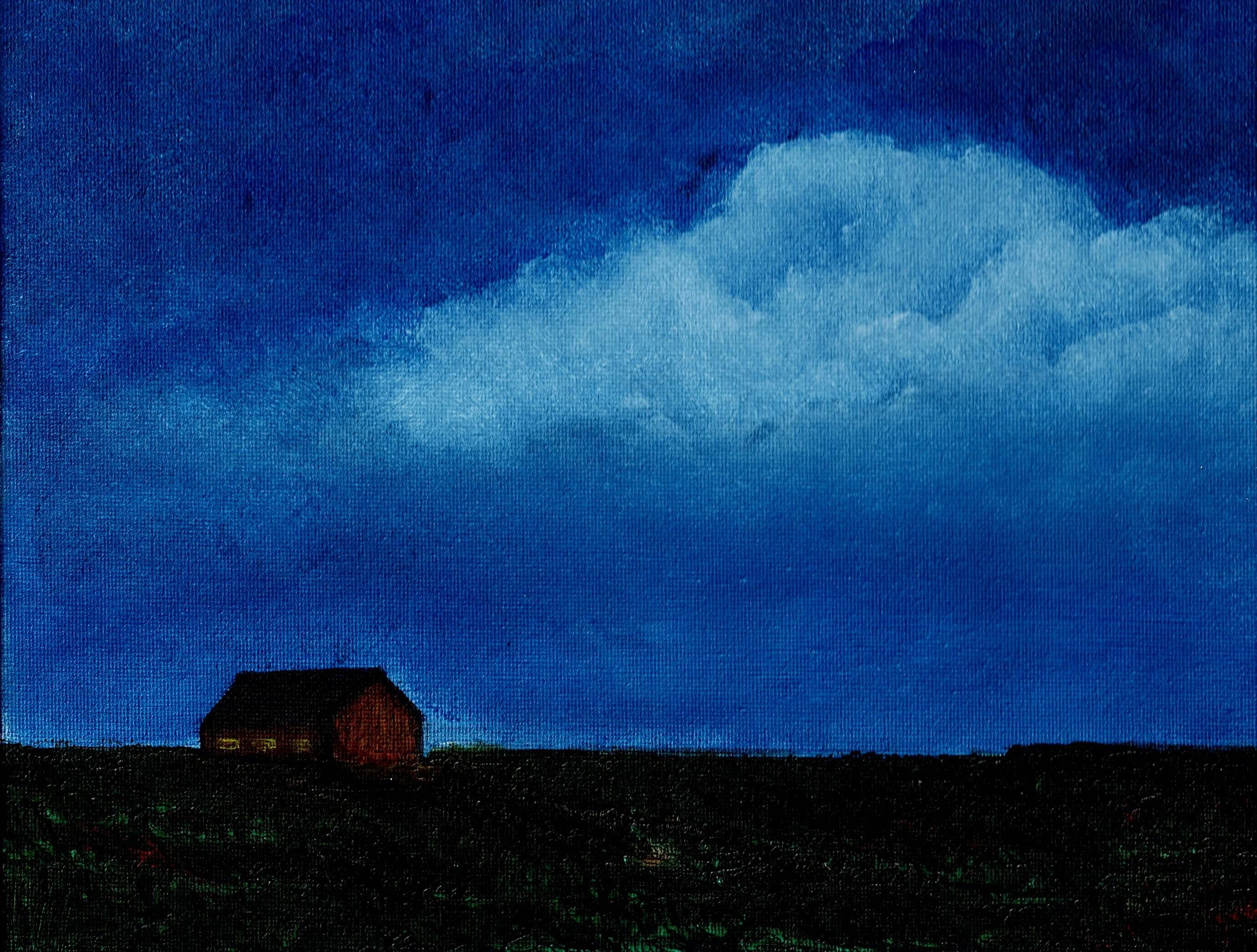 UNDER THE QUIET SKY Landscape Painting