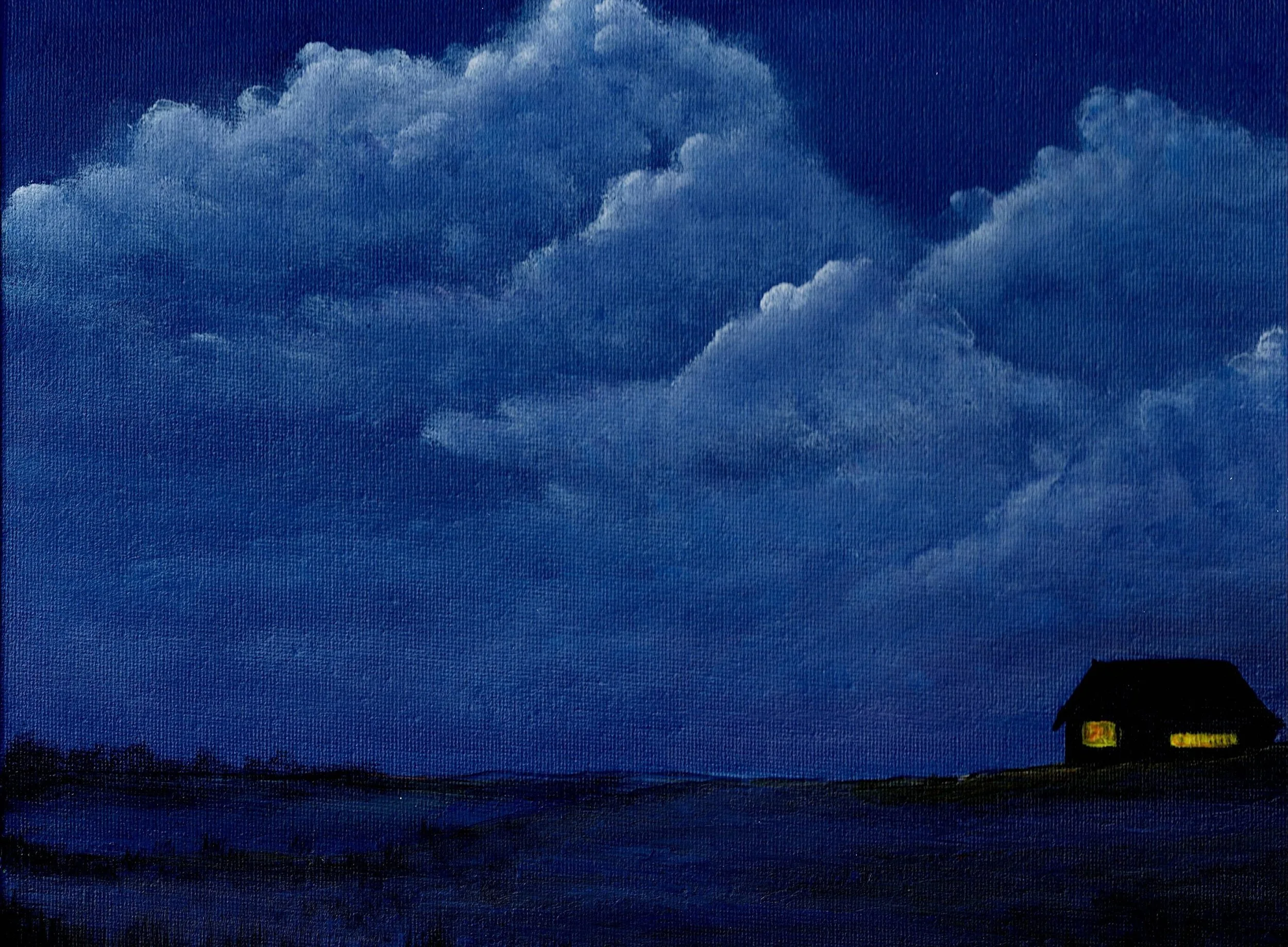 A LIGHT KEPT FOR YOU Landscape Painting
