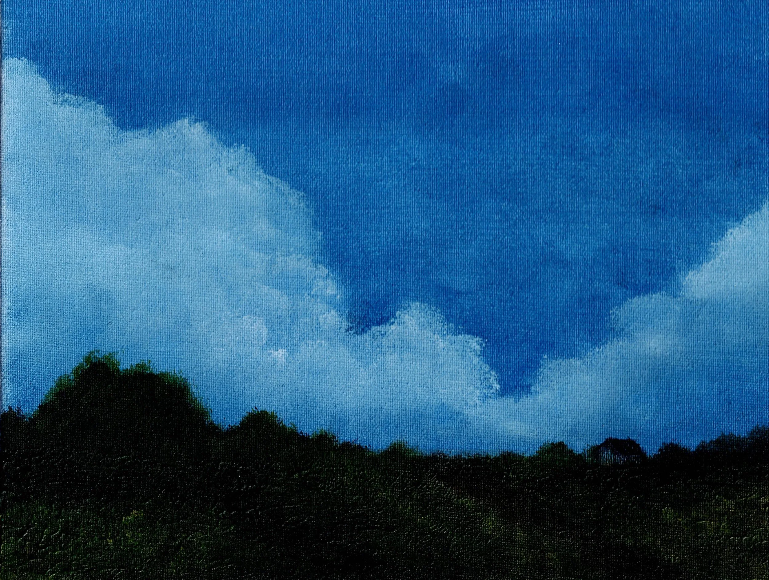 BENEATH THE SKY Landscape Painting