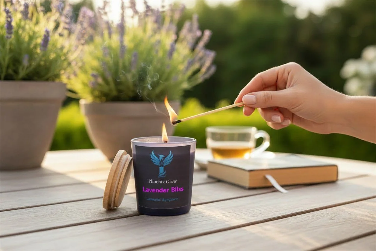 LAVENDER BLISS ON TABLE LIT.jpg
