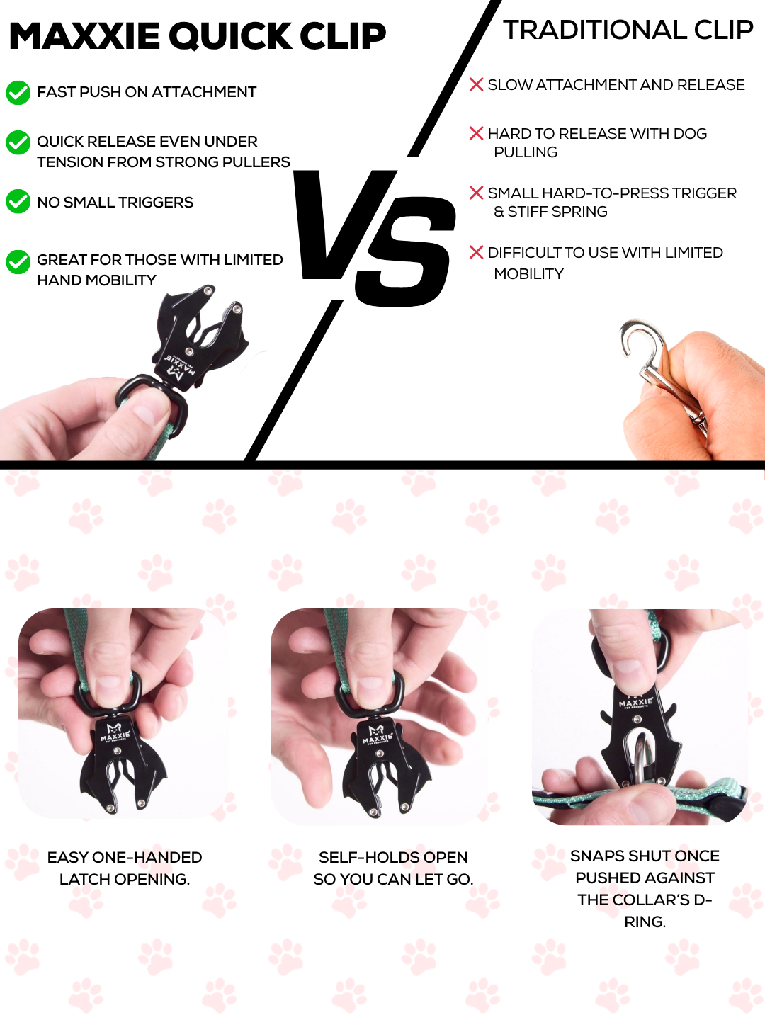 Common Lead vs a Purpose Bult easy attachment lead
