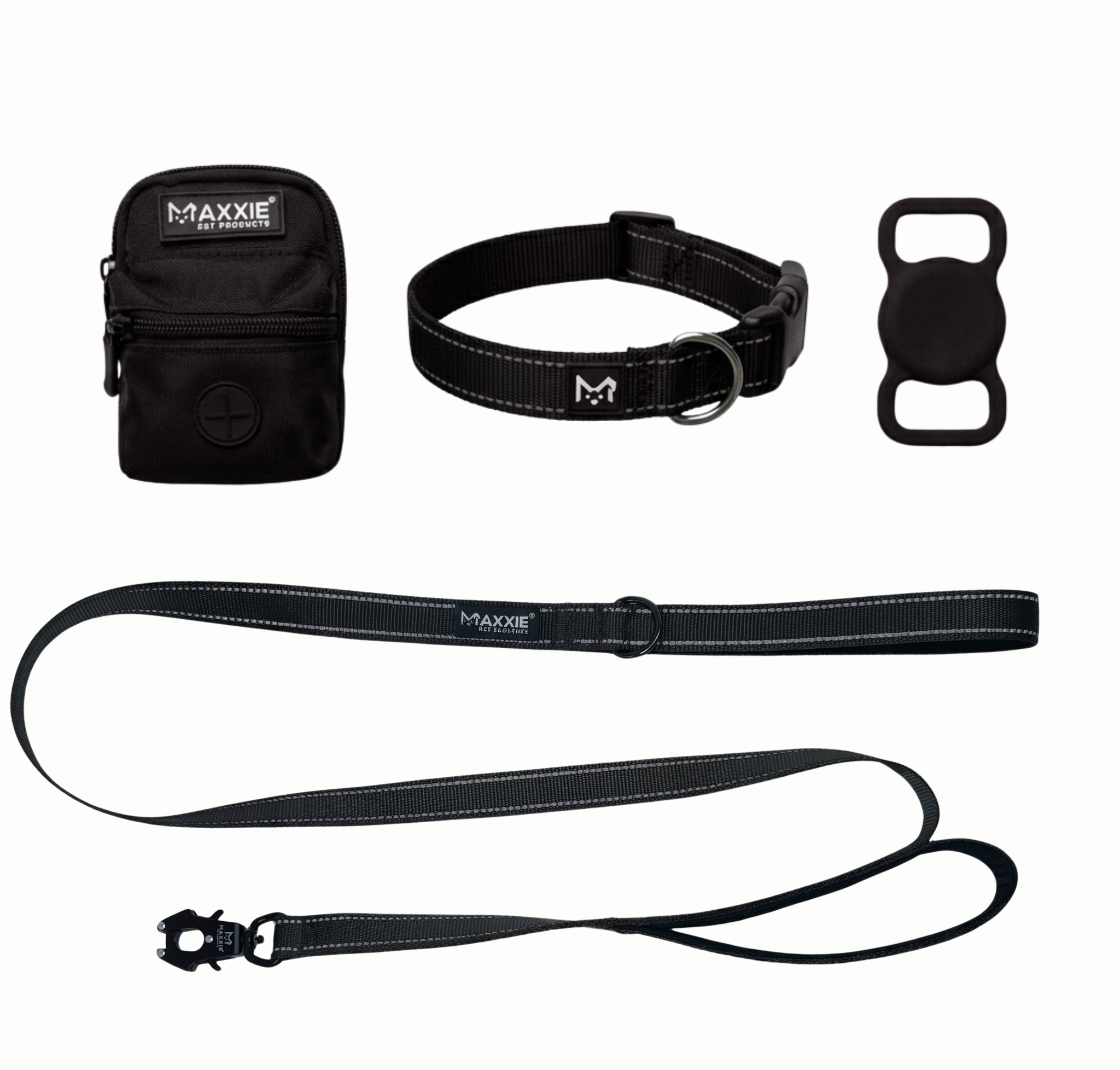 Matching dog collar and lead set for everyday walks