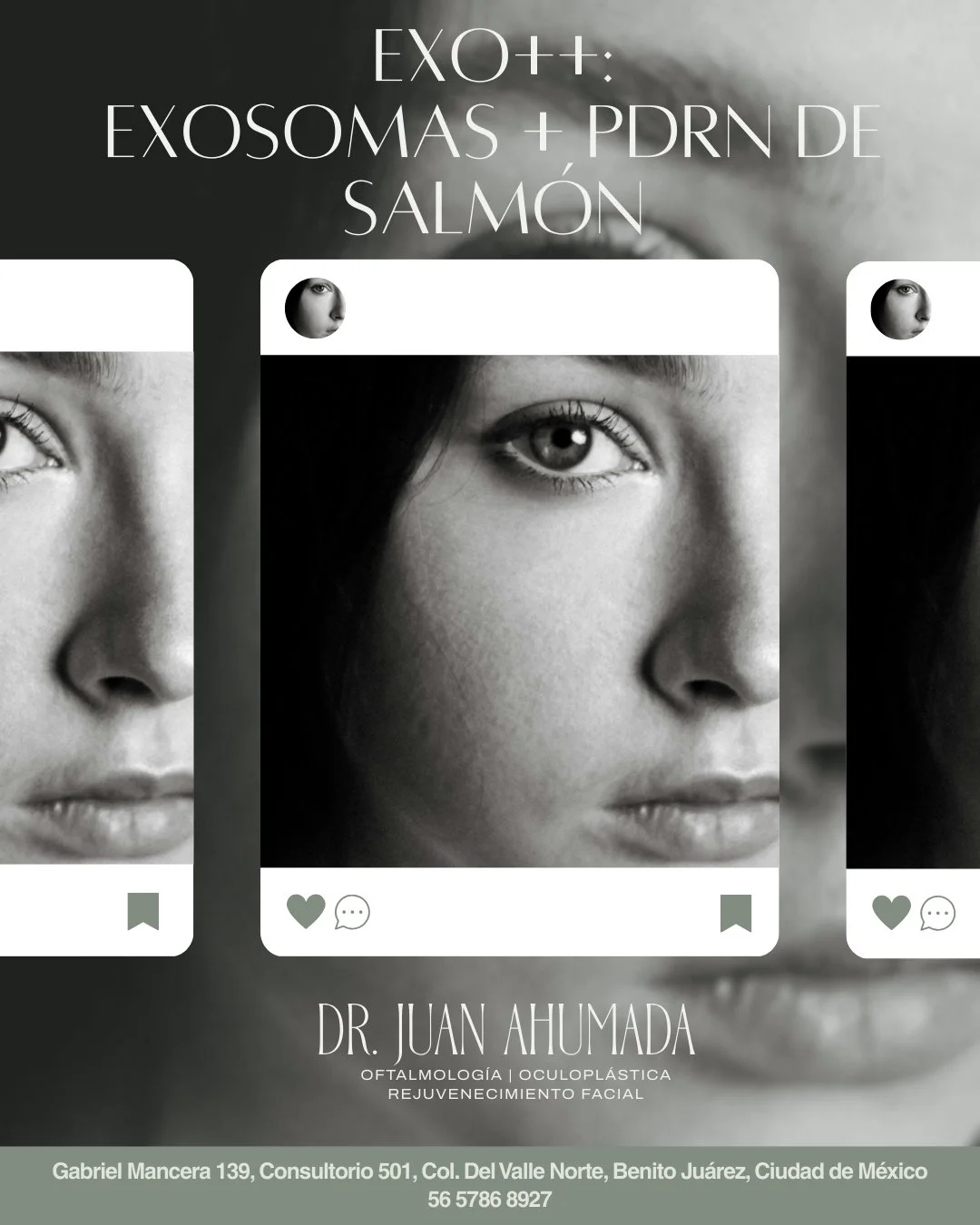 🚀 Regeneraci&oacute;n celular de otro nivel
🧬 Exosomas + PDRN: reparaci&oacute;n profunda y rejuvenecimiento real
✨ Piel m&aacute;s firme, luminosa y saludable

📩 Descubre el poder de la medicina regenerativa

☎️ Citas: 56 5786 8927
📍Gabriel Manc