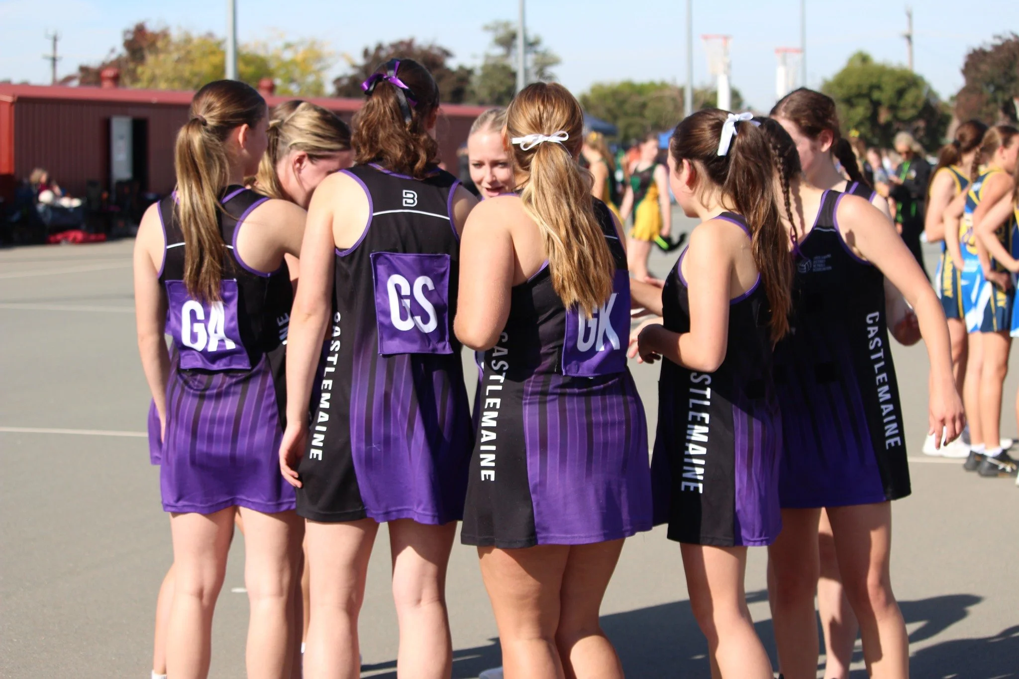 Junior Development Squad members team talk