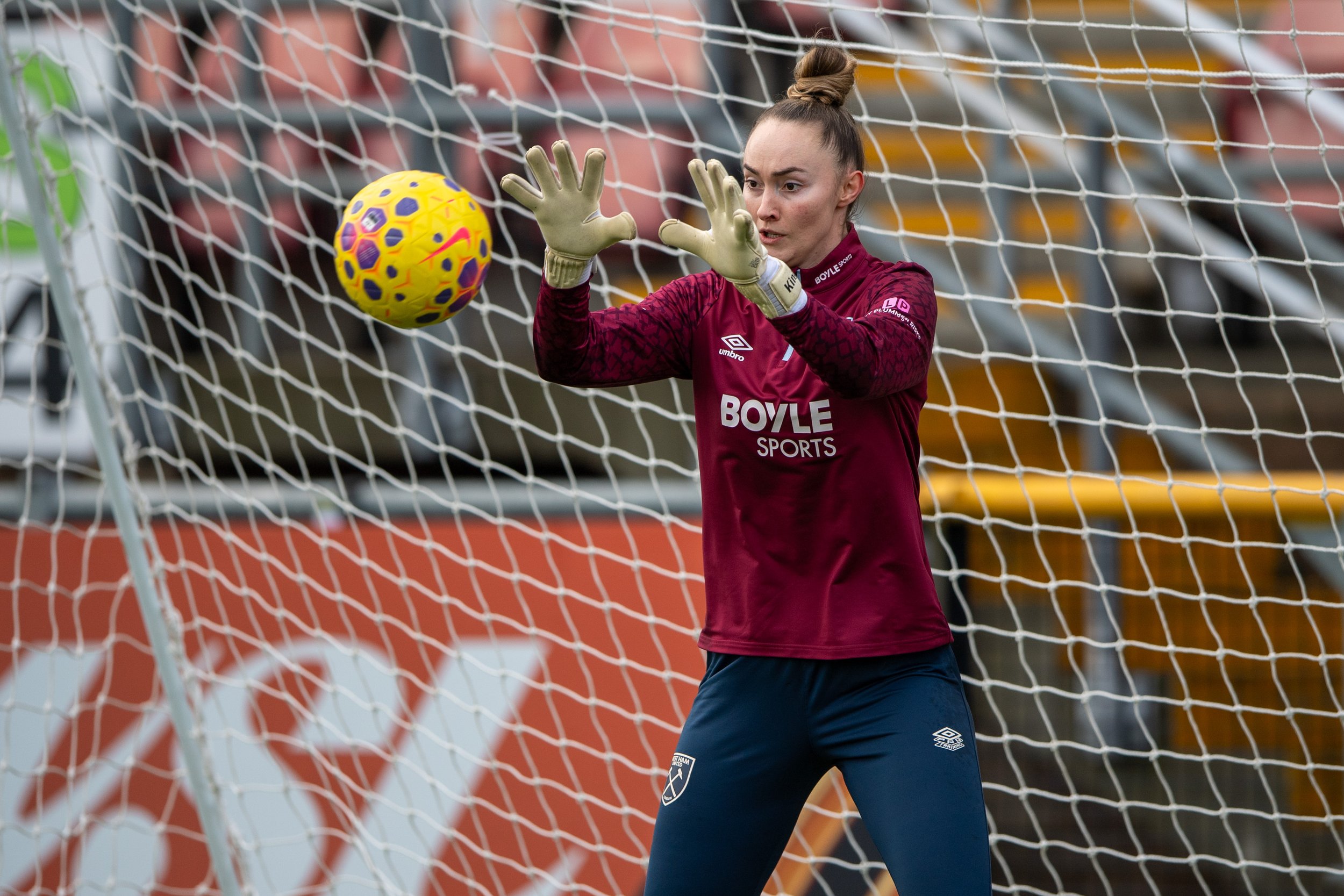 Barclays Women's Super League (WSL) - West Ham Women v Brighton & Hove Albion Women - 8th February 2026 - Chigwell Construction Stadium, Dagenham.