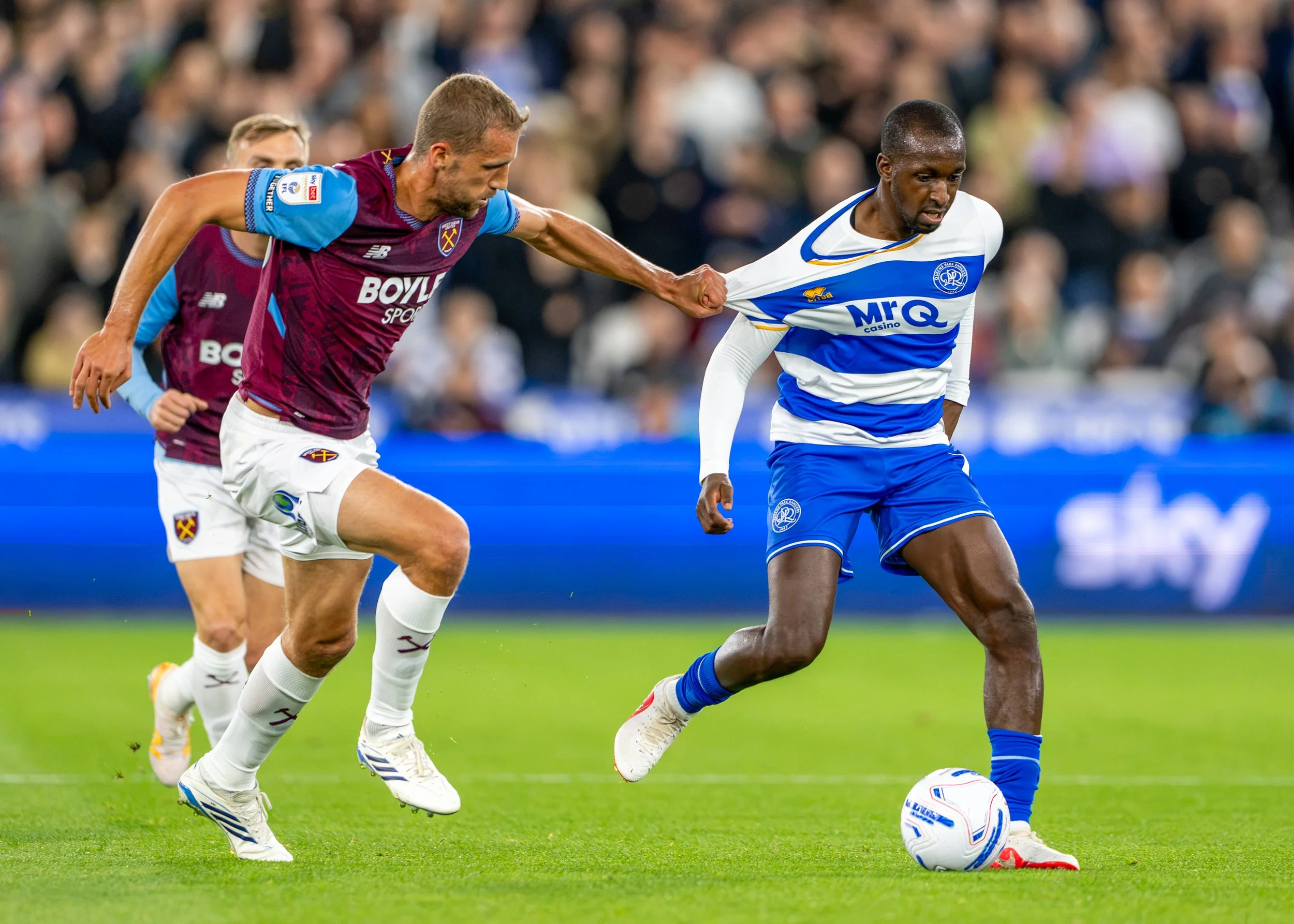 Sky Bet Championship West Ham United v QPR, London Stadium Oct 9th 2026