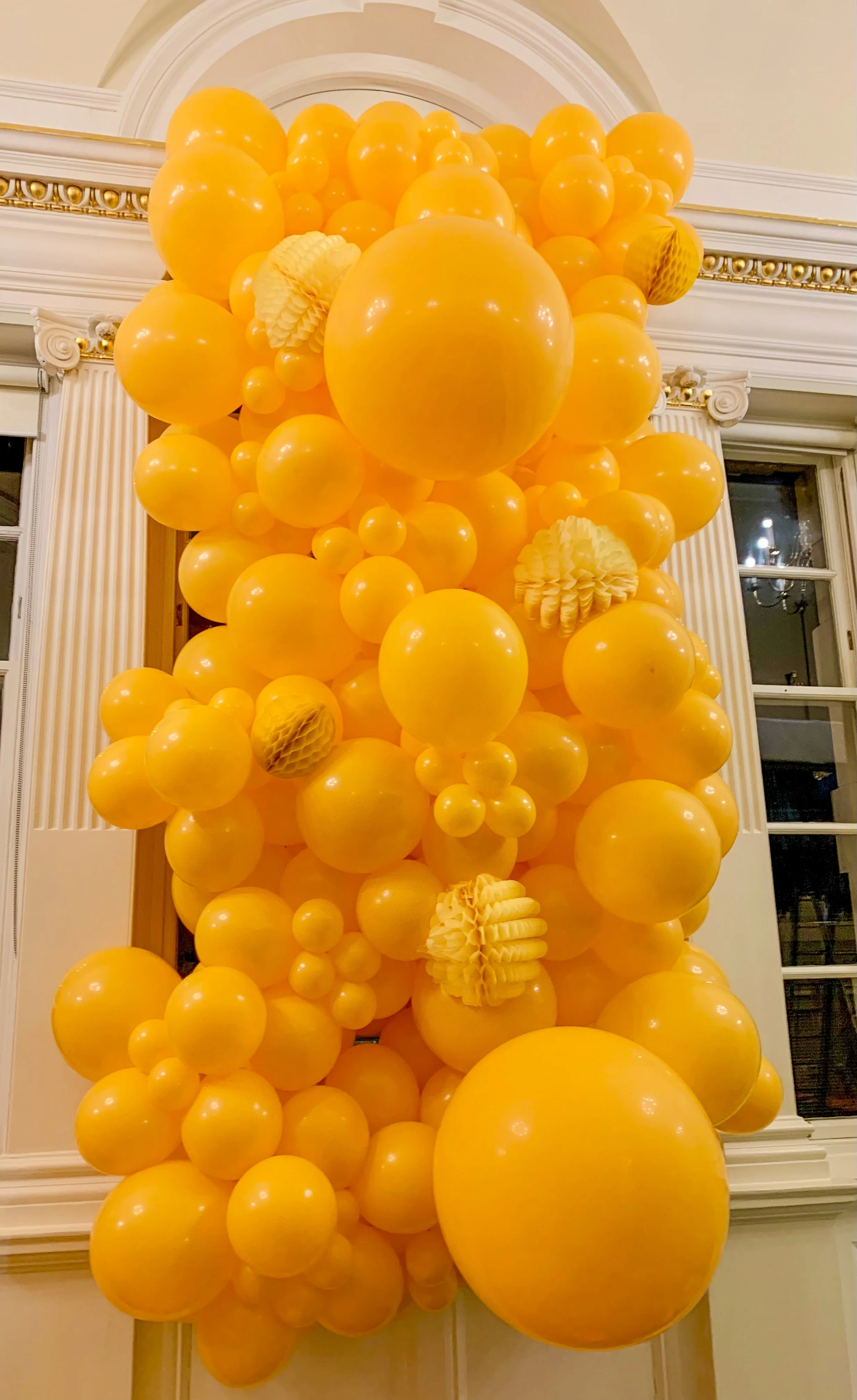 Rainbow Garland and Tassel Fringe Chelsea Old Town Hall
