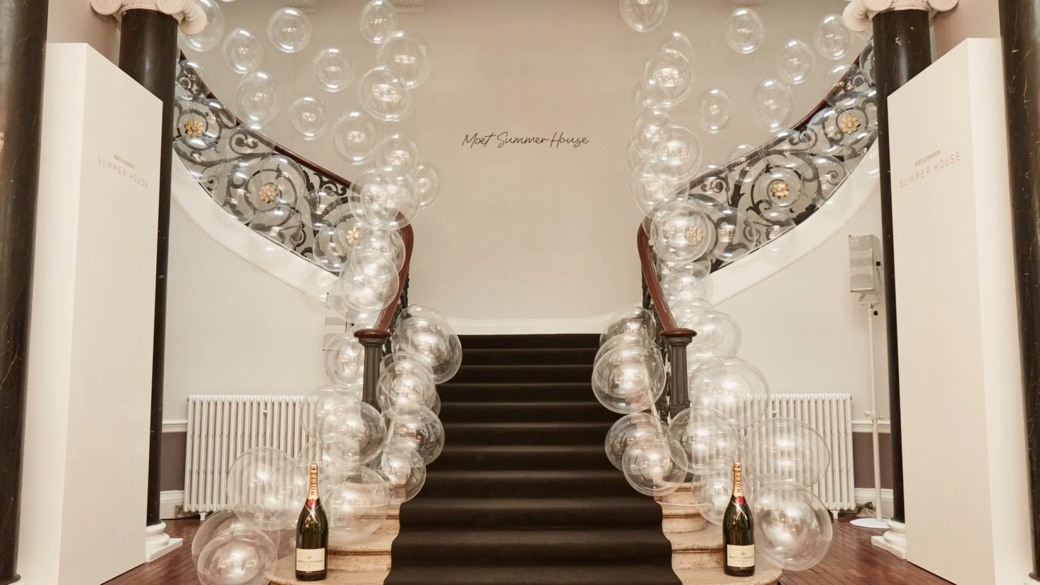 A Moet Staircase