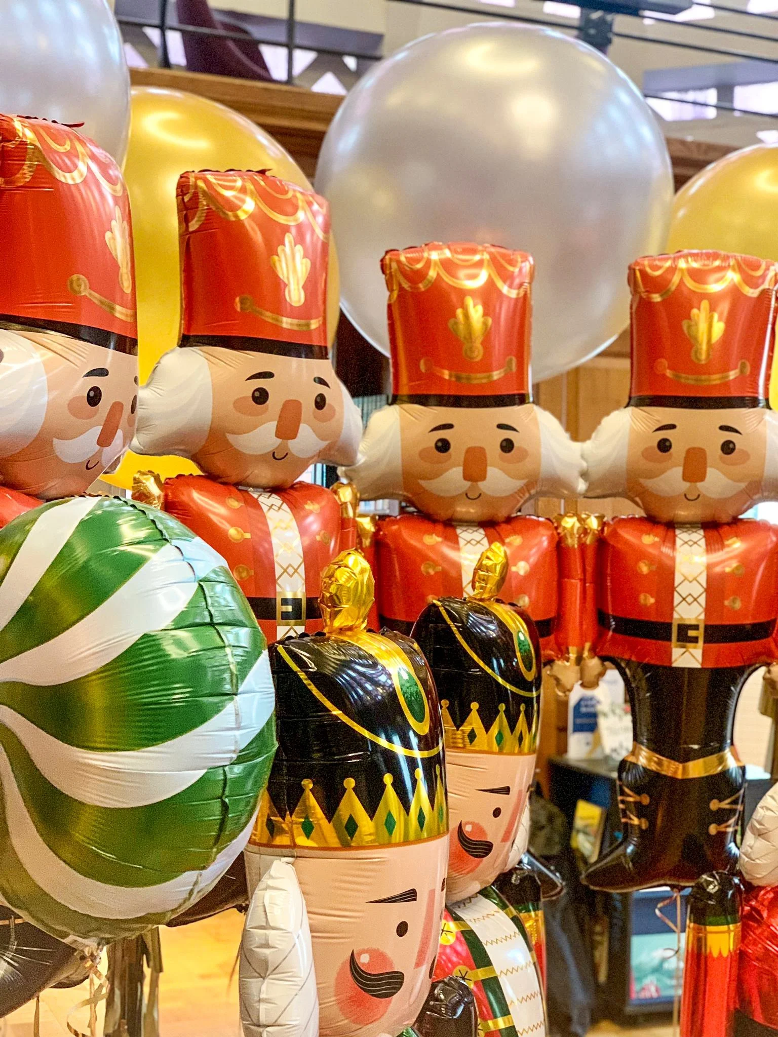 Nutcracker Christmas Balloons