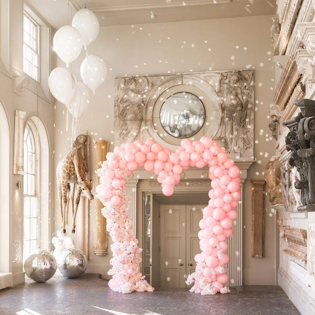 Valentine's Heart Balloon Arches