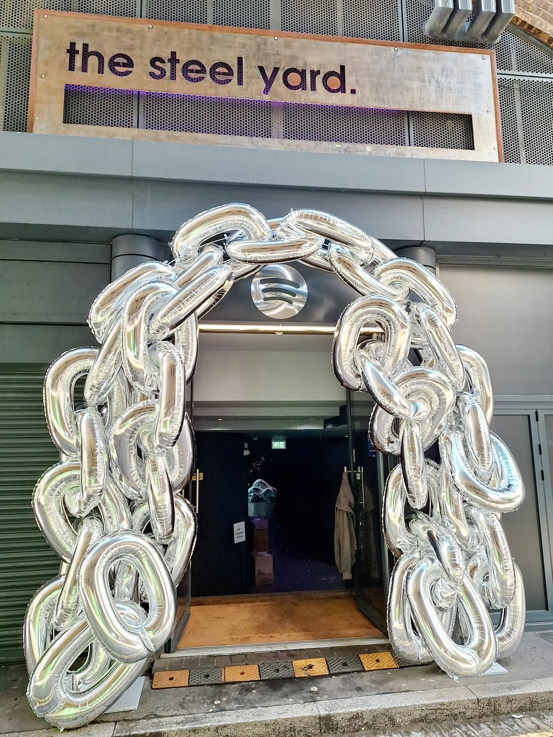 Spotify Events: Spiral Arches, Star Point &amp; Chain Effect Displays!