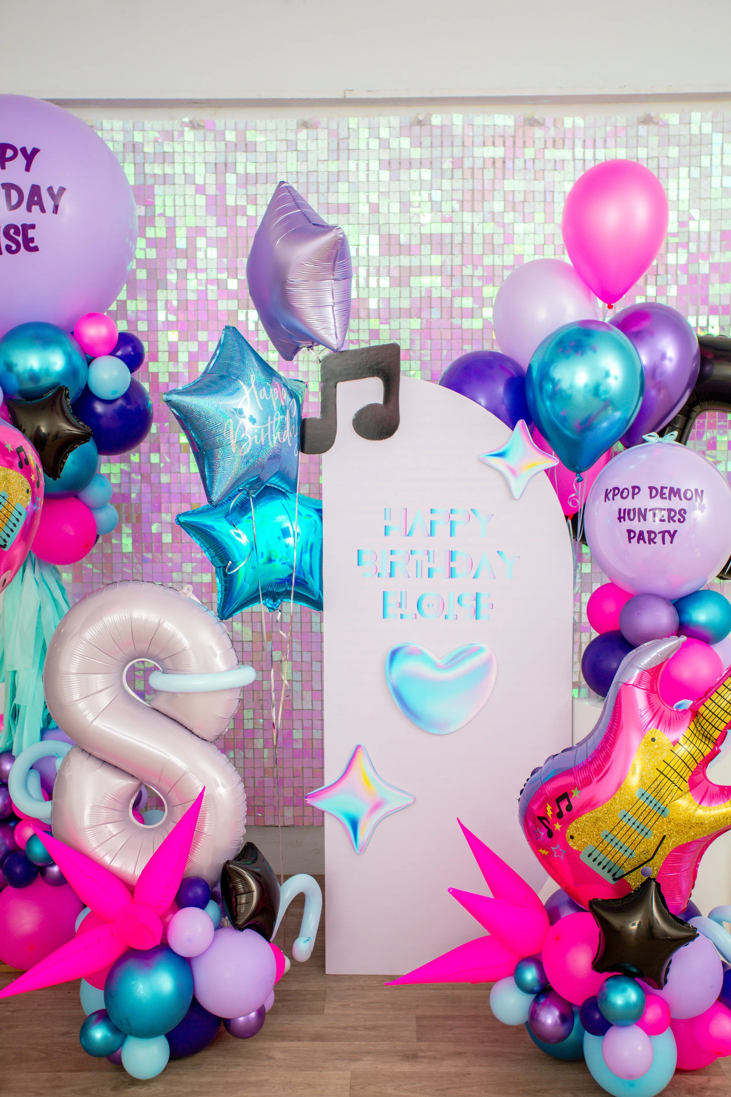 K-Pop Demon Hunter Party Balloons: Bright, Personalised Fun for Kids!