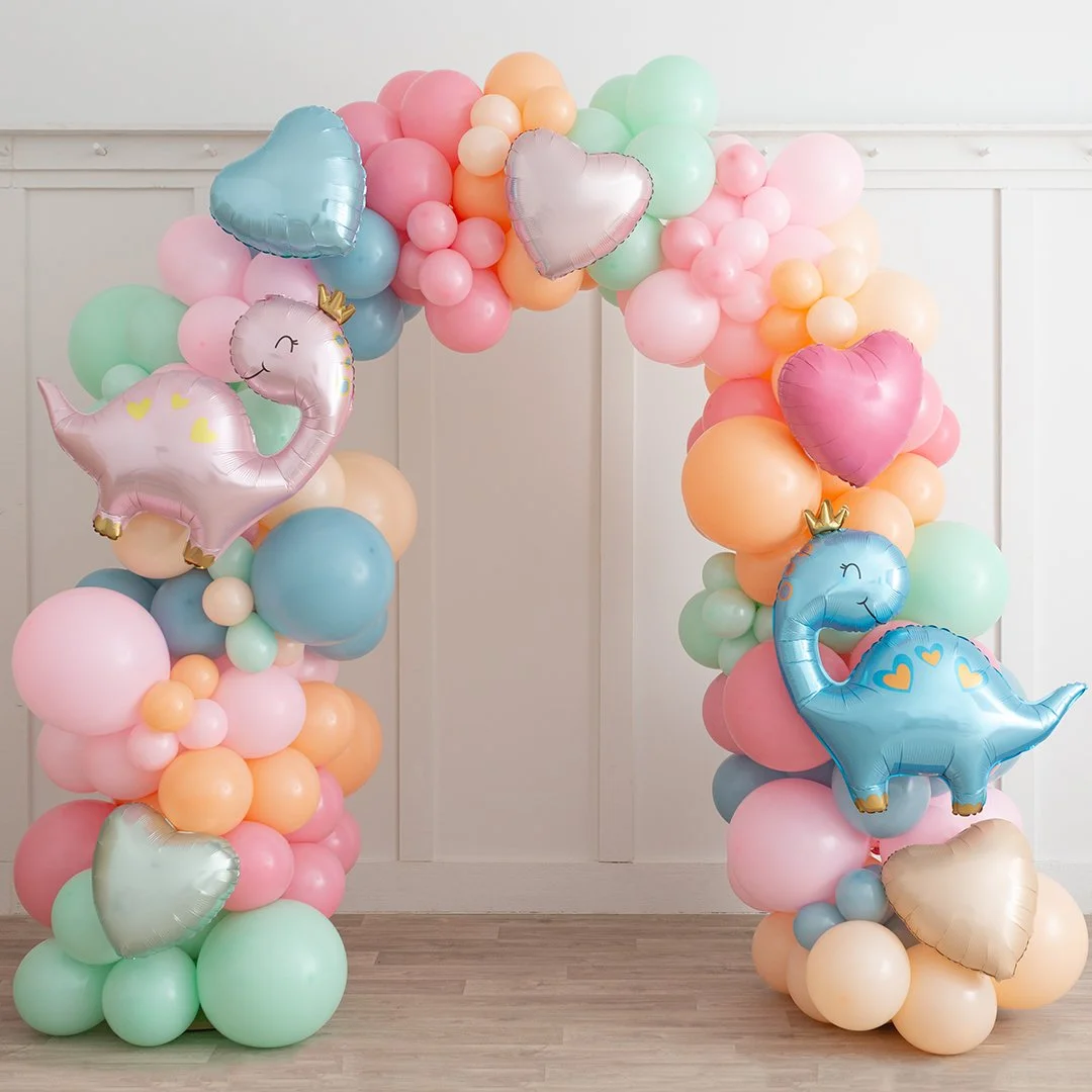 Pastel Dinosaur Balloon Arch.jpg