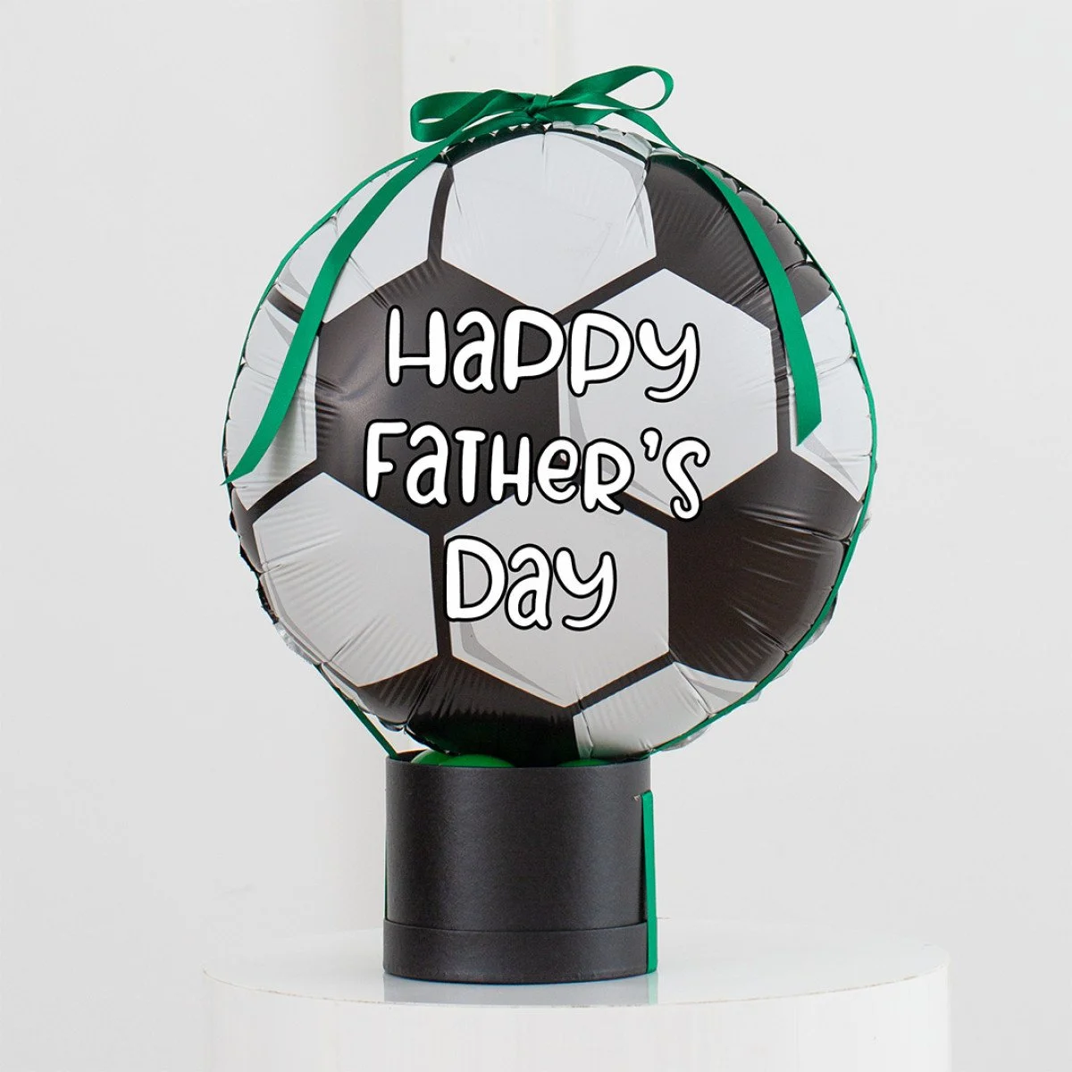 Personalised Father's Day Football Balloon Gift Box
