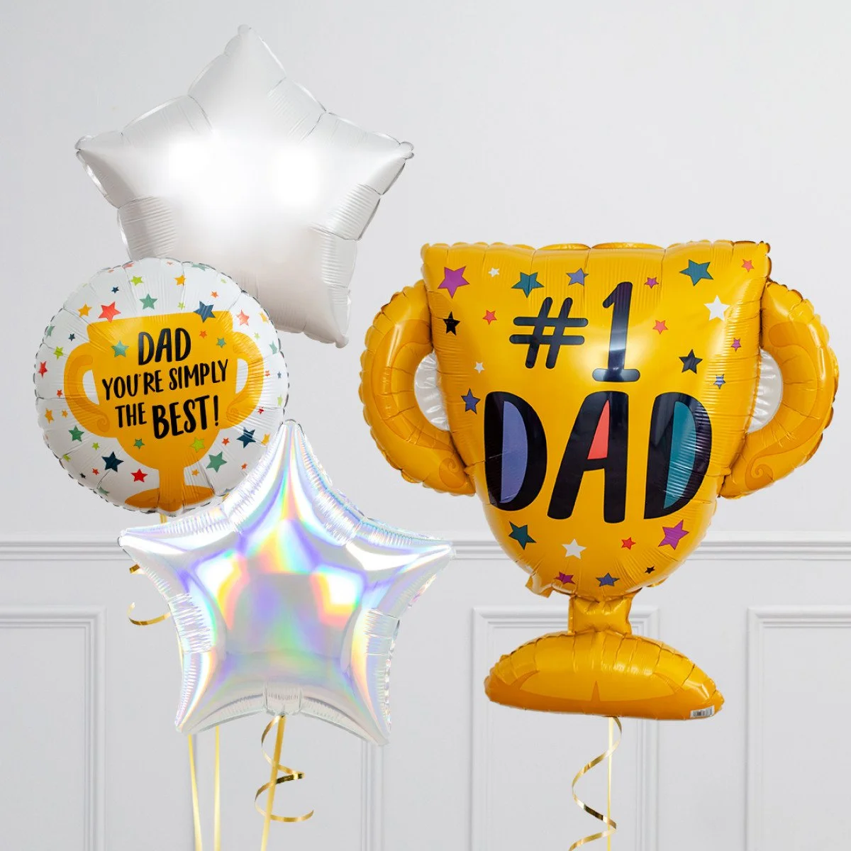 Simply the Best Dad Father's Day Balloon Package