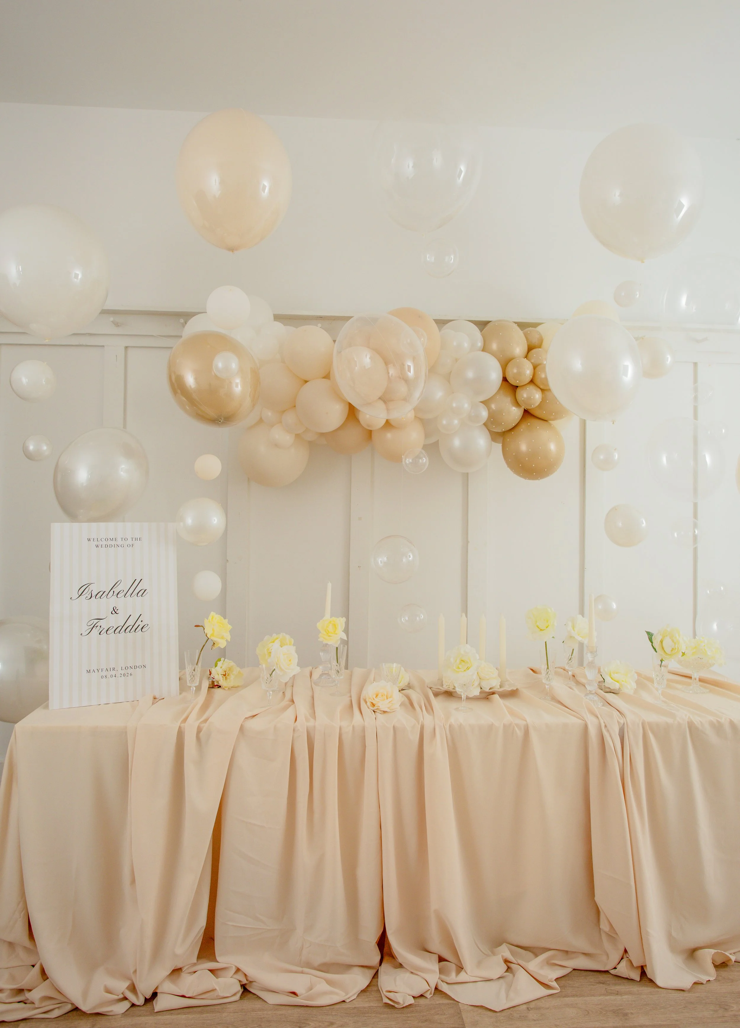 Wedding Trends 2026: Elevated Bubble Balloon Decor, Dreamy Tablescapes &amp; Statement Details