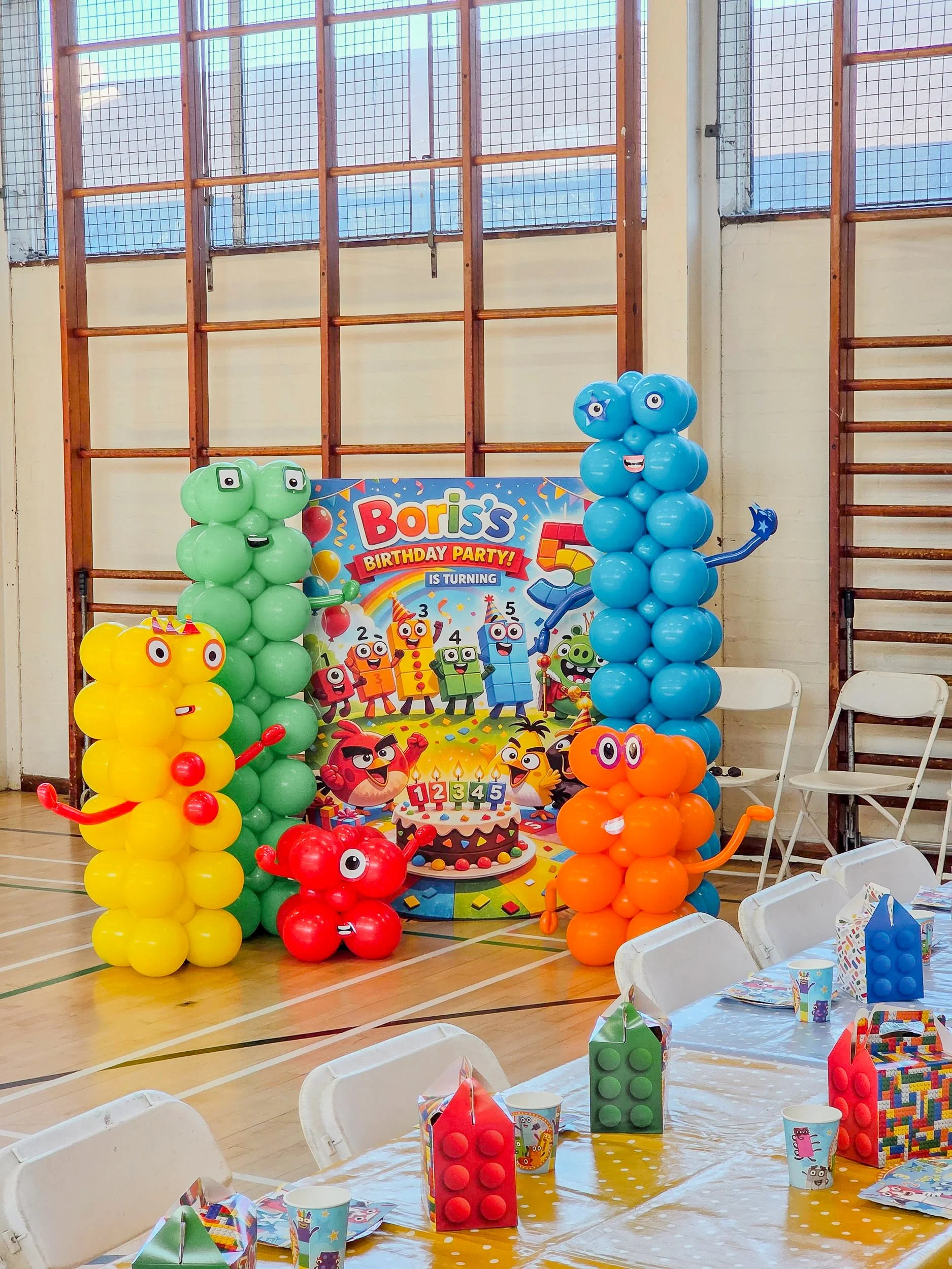 Number Block & Angry Birds