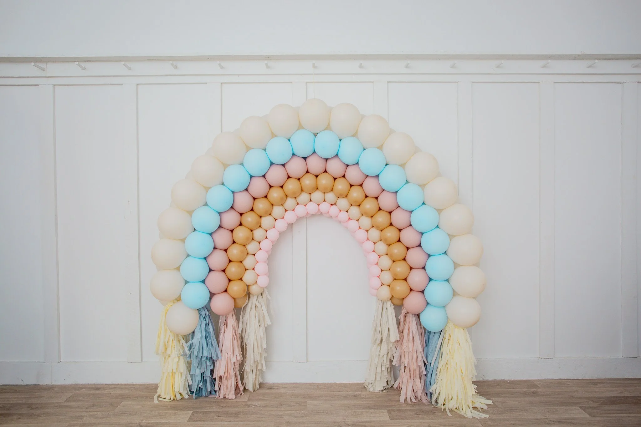Pro Balloon Training: Neutral Rainbow with Tassel