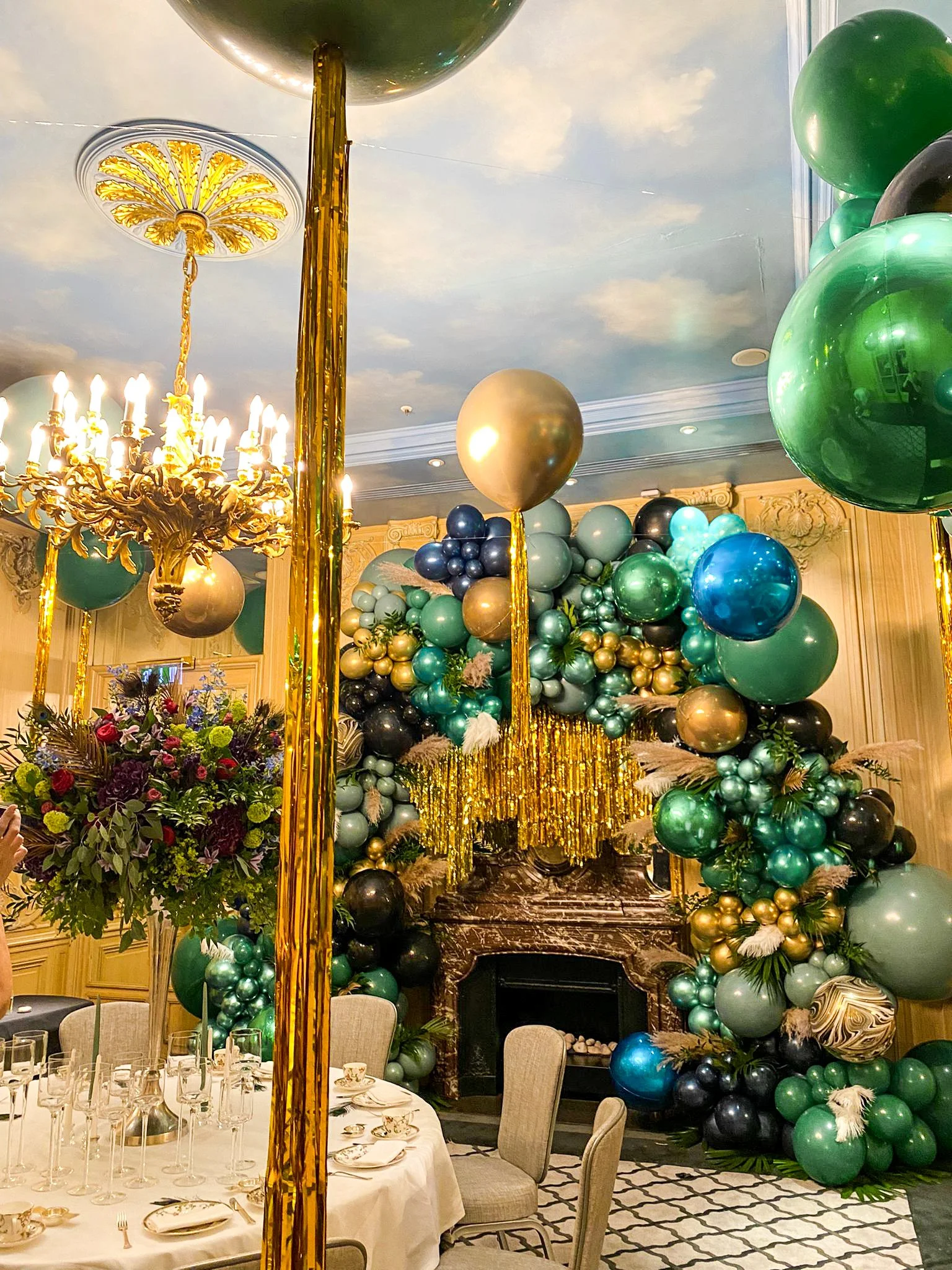 Chaika Four Seasons Graduation Party  Green Blue Gold (3).jpg