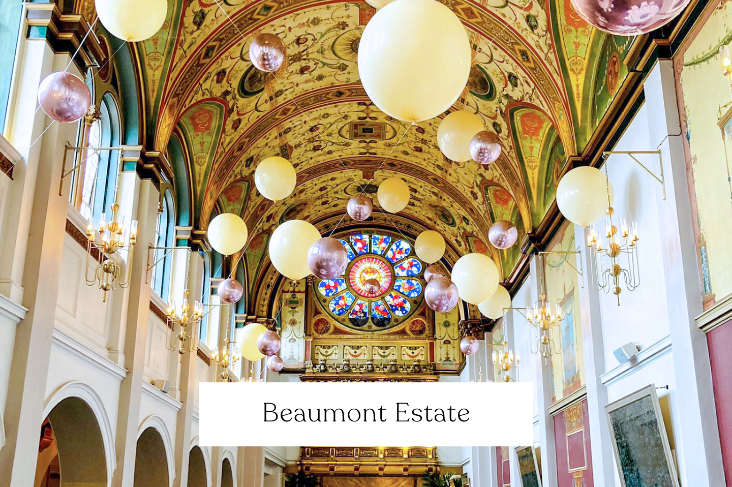 Suspended Wedding Ceiling in Windsor Beaumont Estate De Vere.